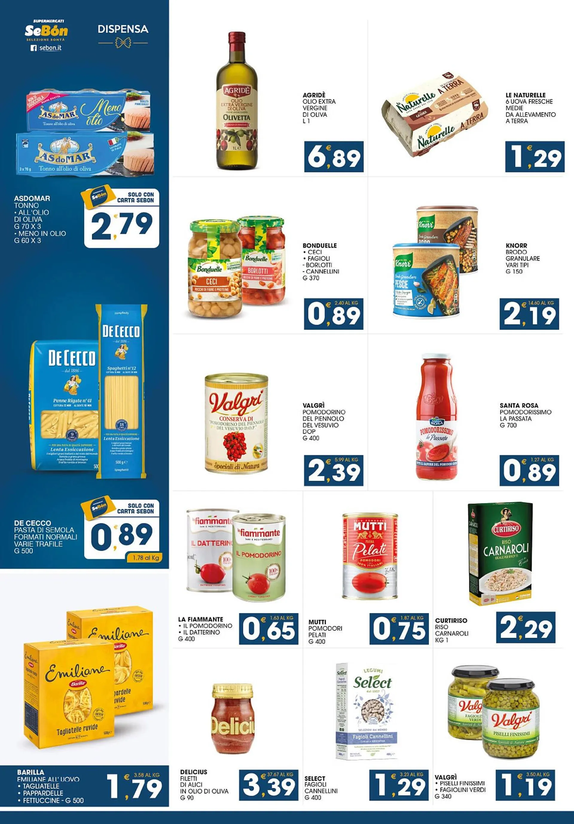 Volantino SeBón Supermercati da 13 dicembre a 25 dicembre di 2024 - Pagina del volantino 16