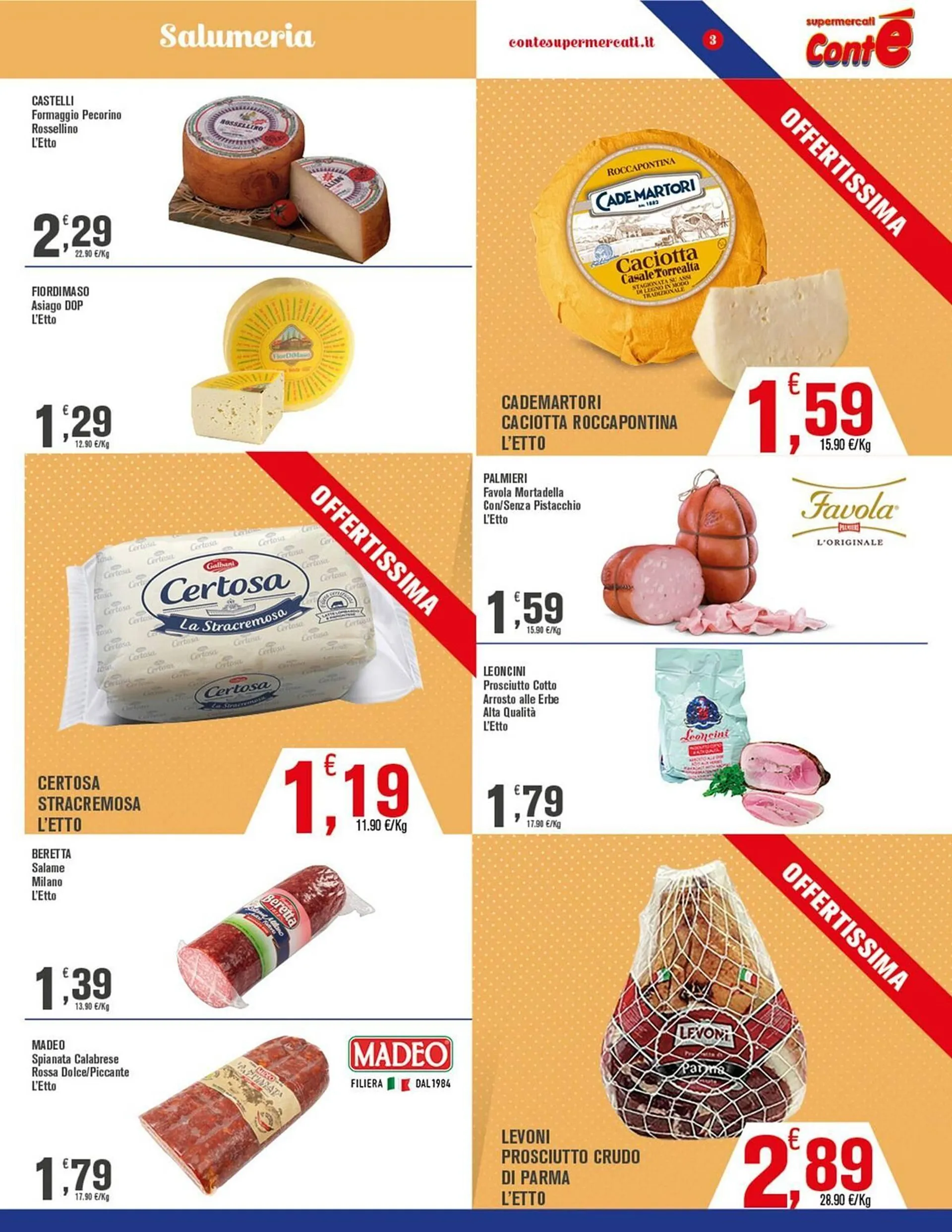 Volantino Conté Supermercati da 29 maggio a 8 giugno di 2025 - Pagina del volantino 3