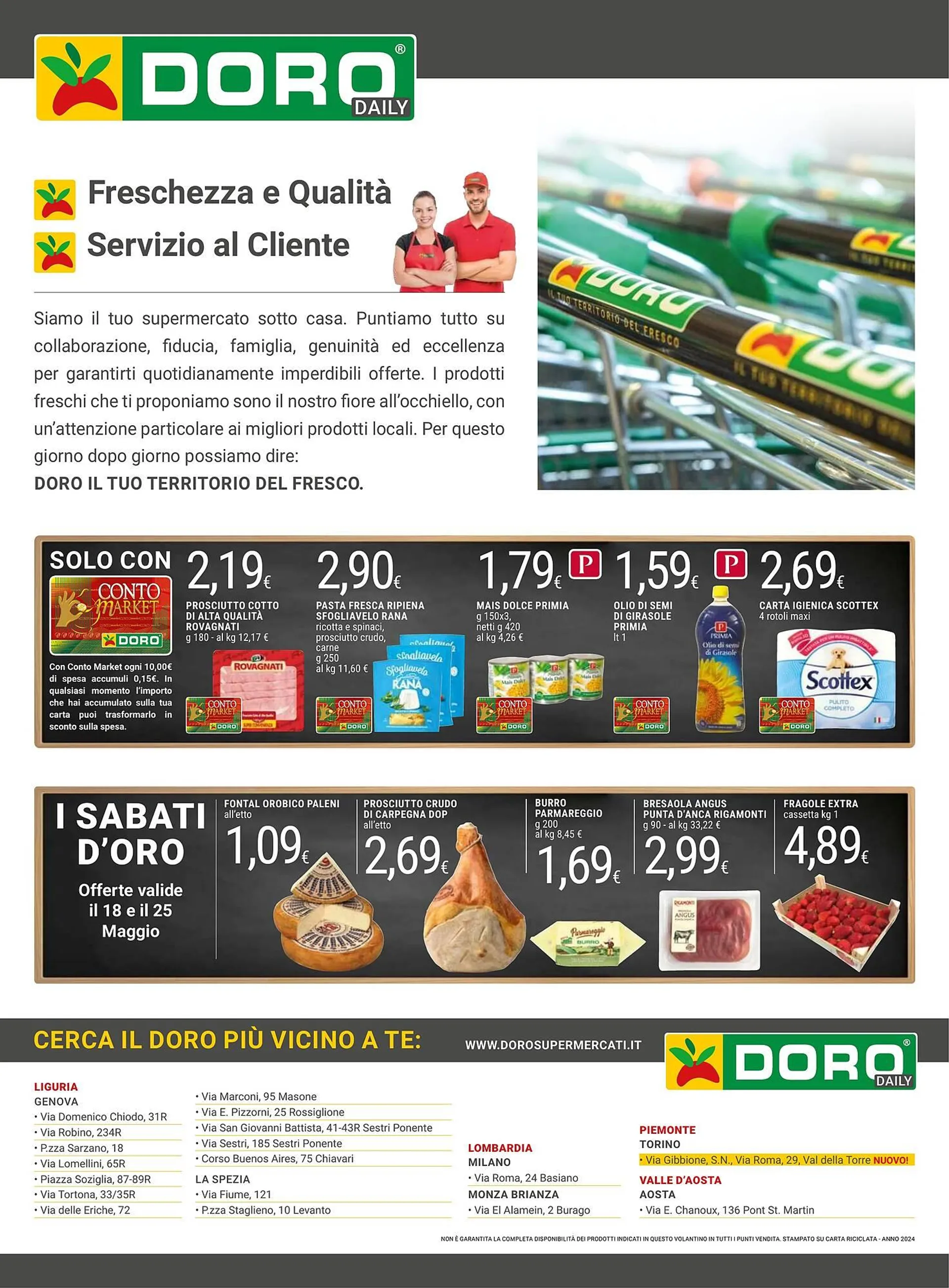 Volantino Doro Daily da 14 maggio a 26 maggio di 2024 - Pagina del volantino 8