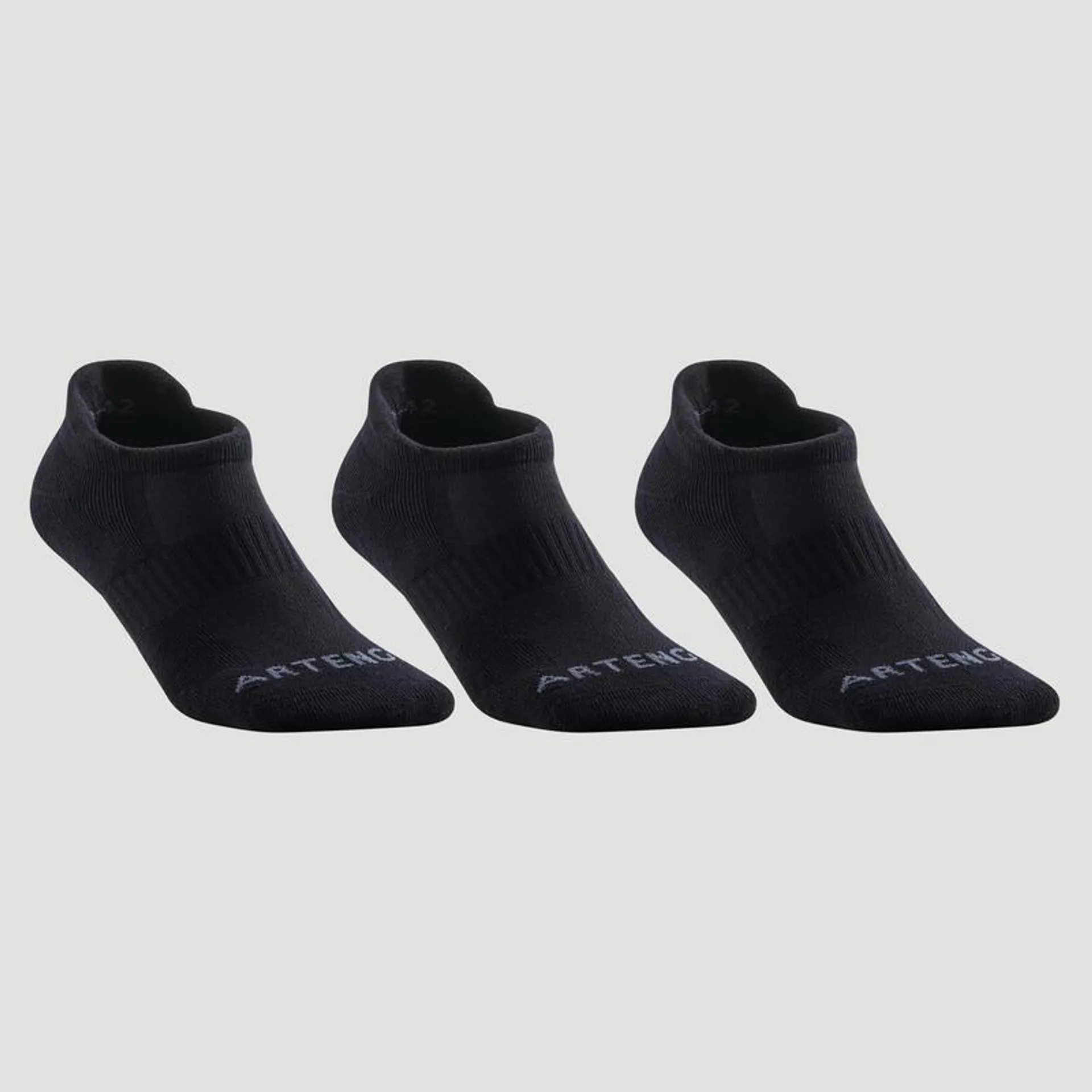 Calze corte adulto RS 500 nere x3