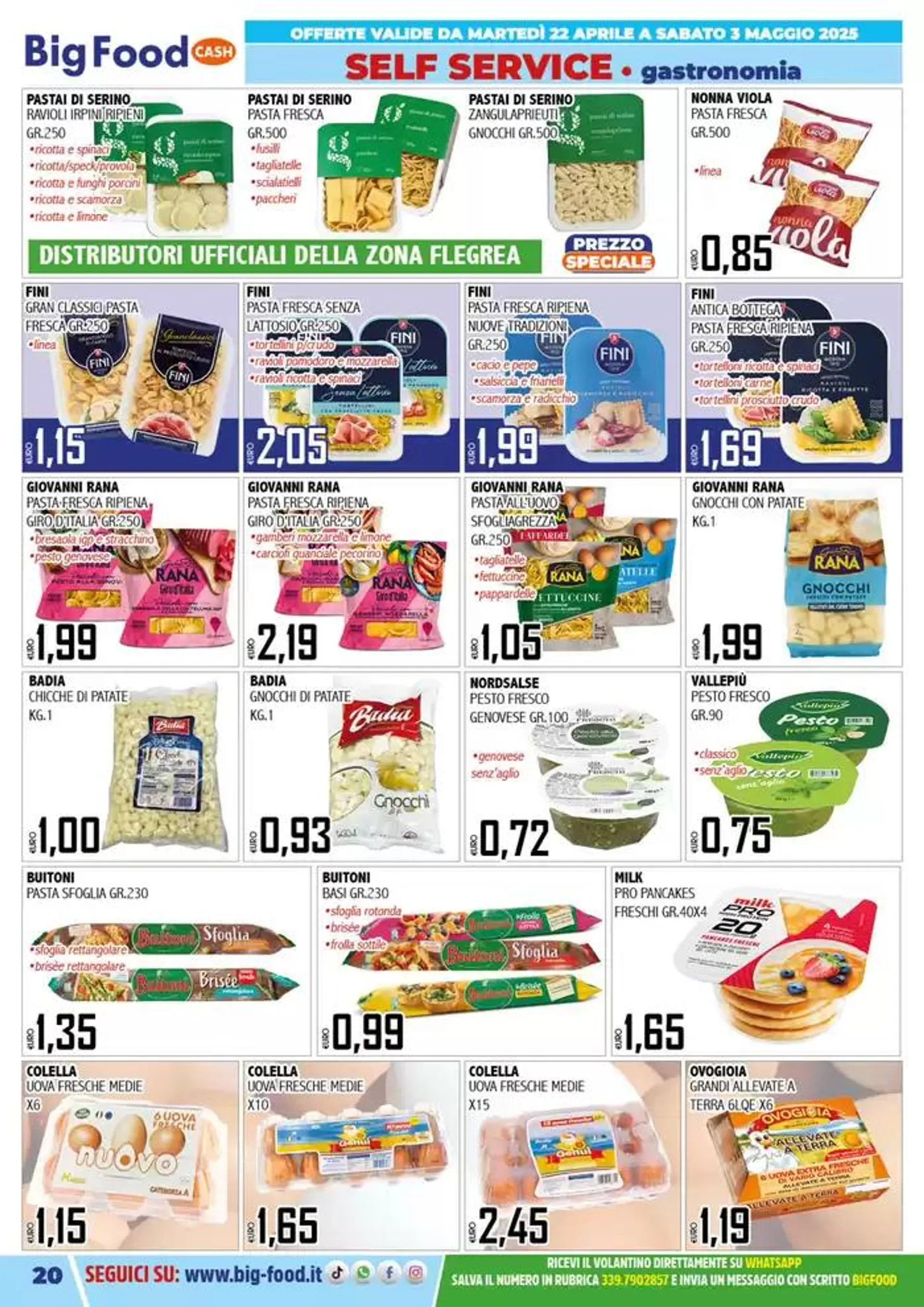 Mega Offerte  da 22 aprile a 3 maggio di 2025 - Pagina del volantino 20