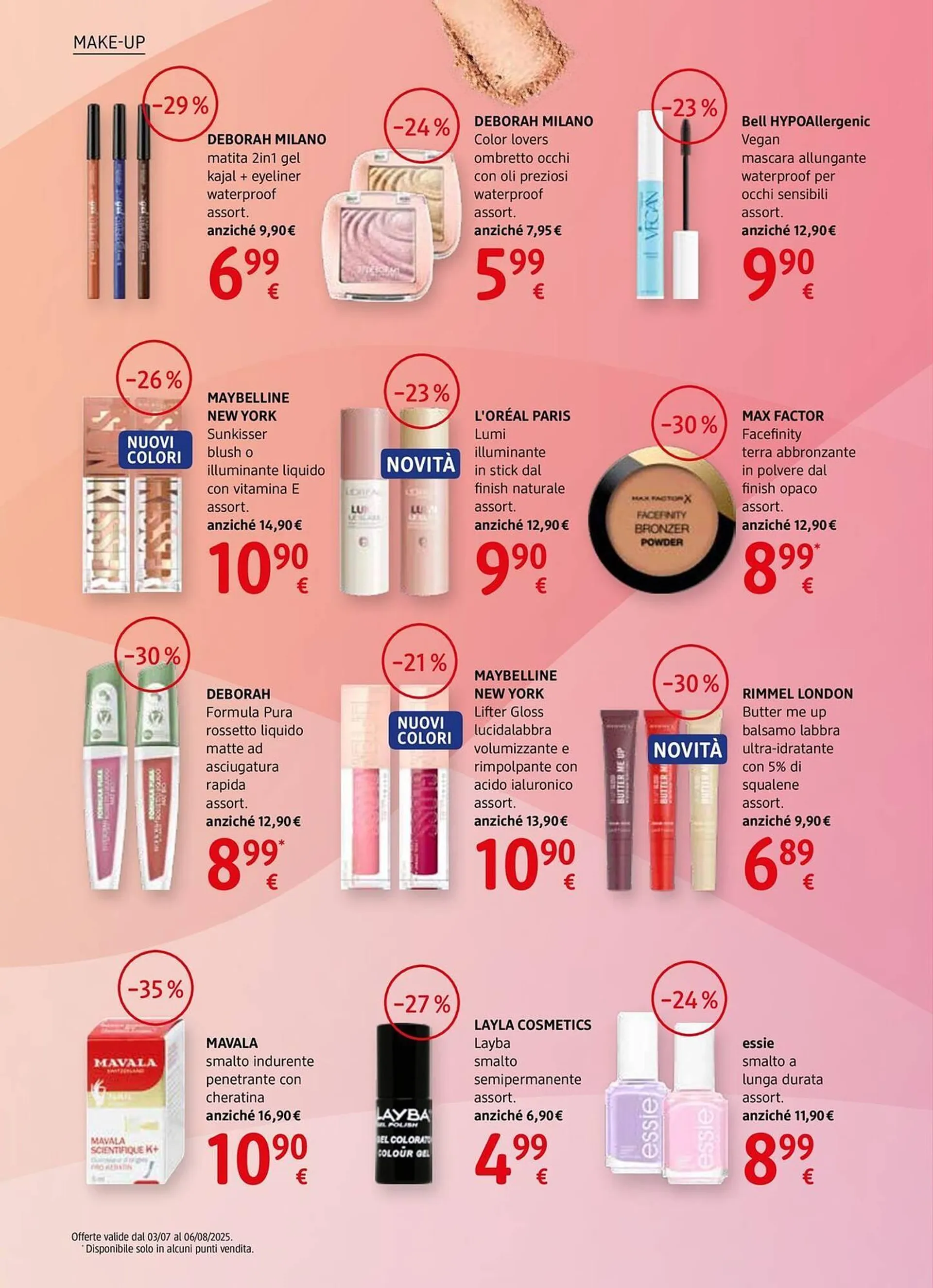 Volantino dm drogerie markt da 3 luglio a 6 agosto di 2025 - Pagina del volantino 10
