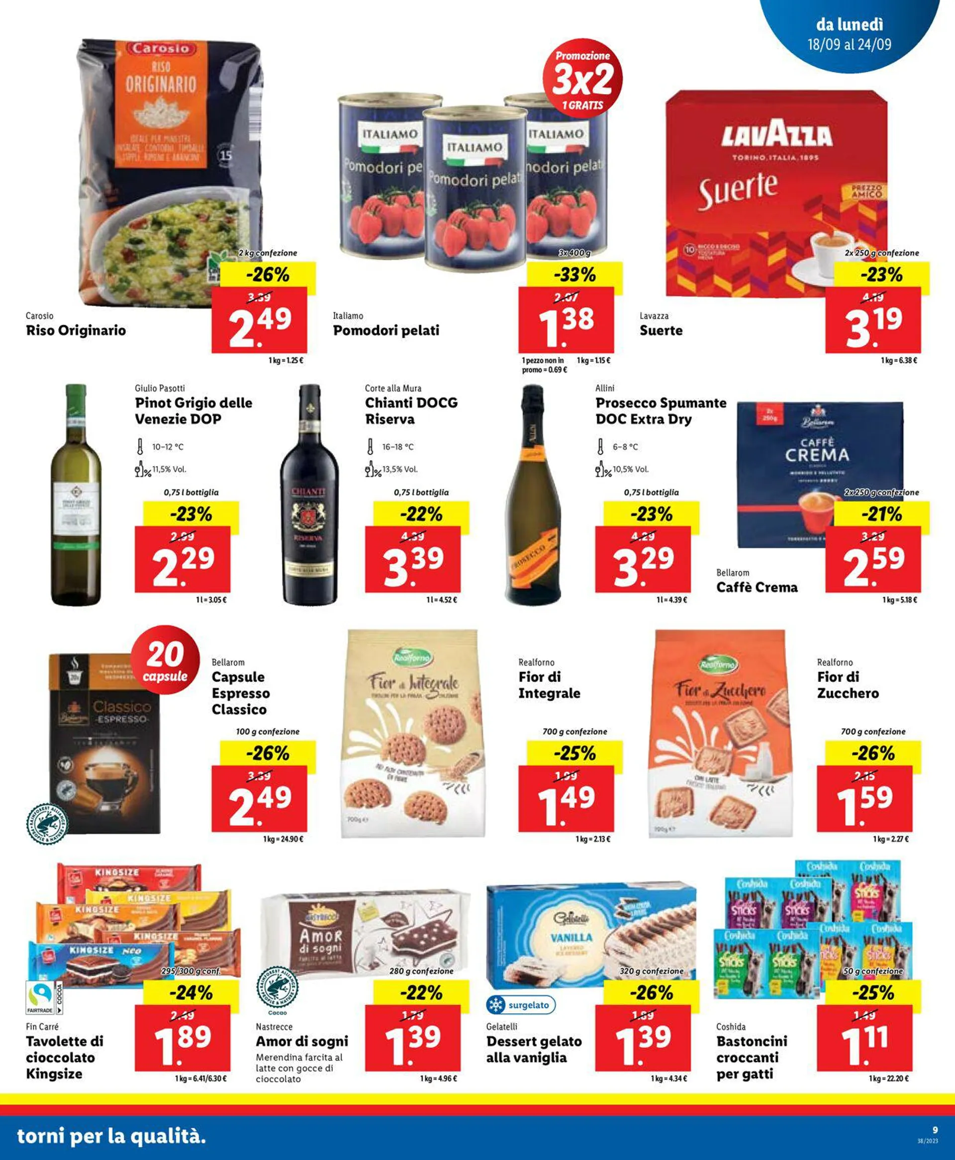 Lidl Volantino attuale da 18 settembre a 24 settembre di 2023 - Pagina del volantino 9