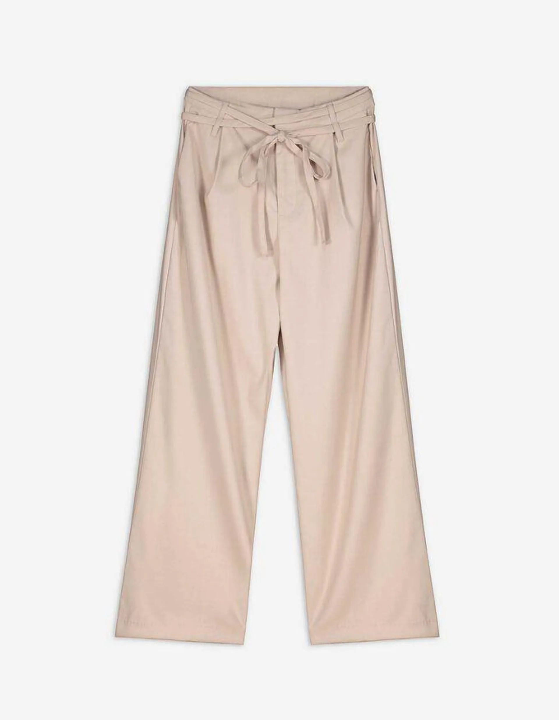 Pantaloni della tuta - Gamba larga - beige