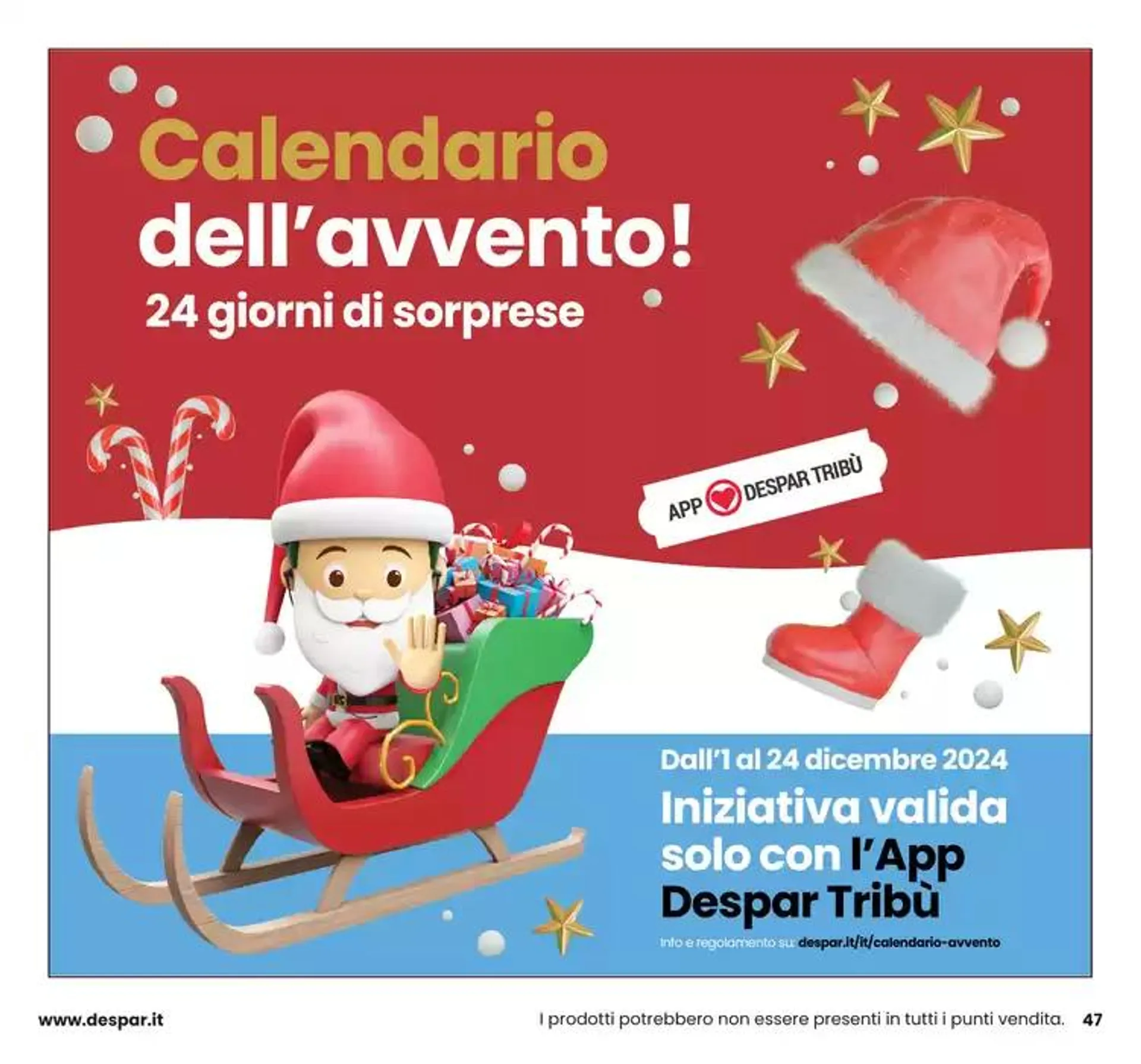 Festeggia con noi e risparmia! da 12 dicembre a 31 dicembre di 2024 - Pagina del volantino 47