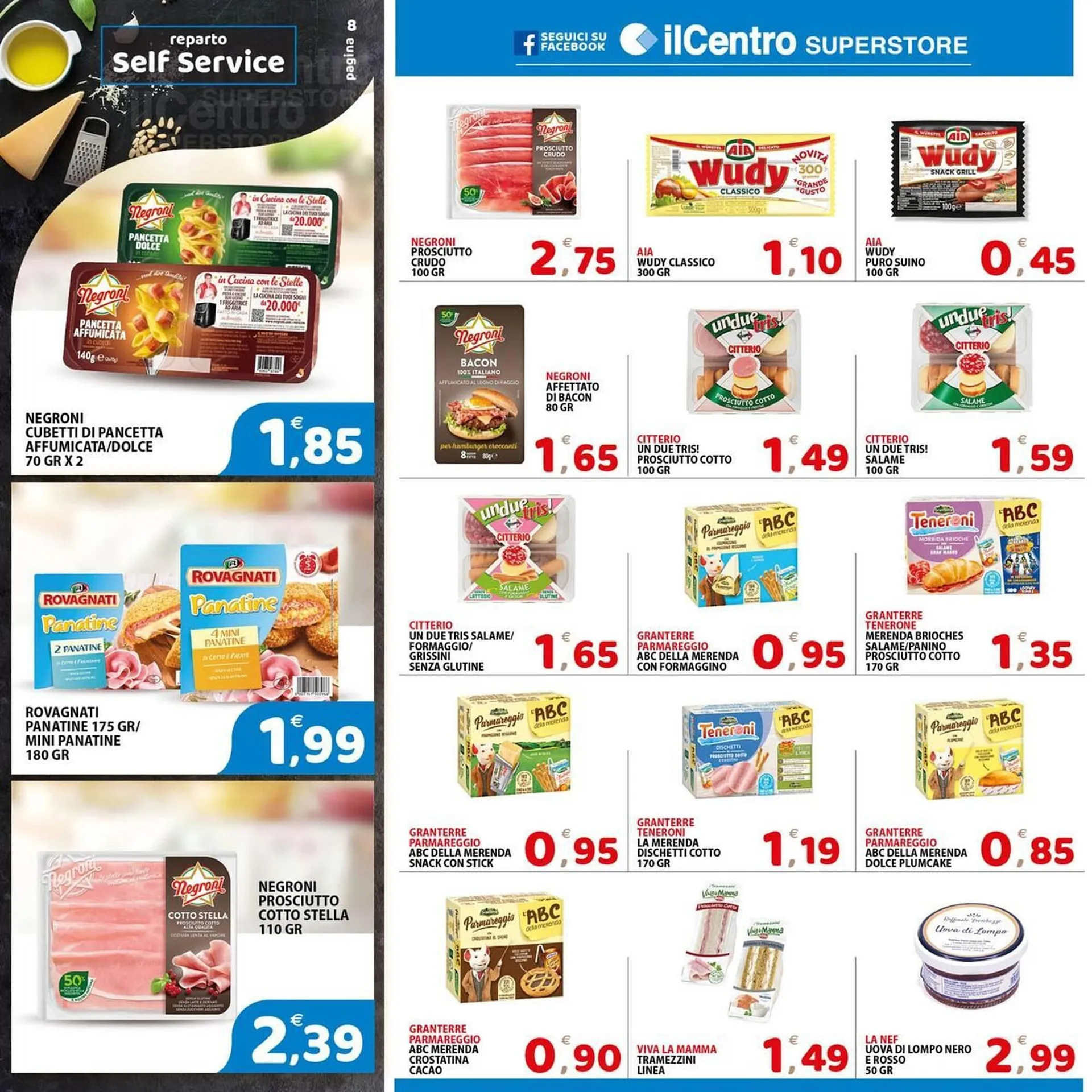 Volantino Il Centro Superstore da 2 maggio a 13 maggio di 2025 - Pagina del volantino 8