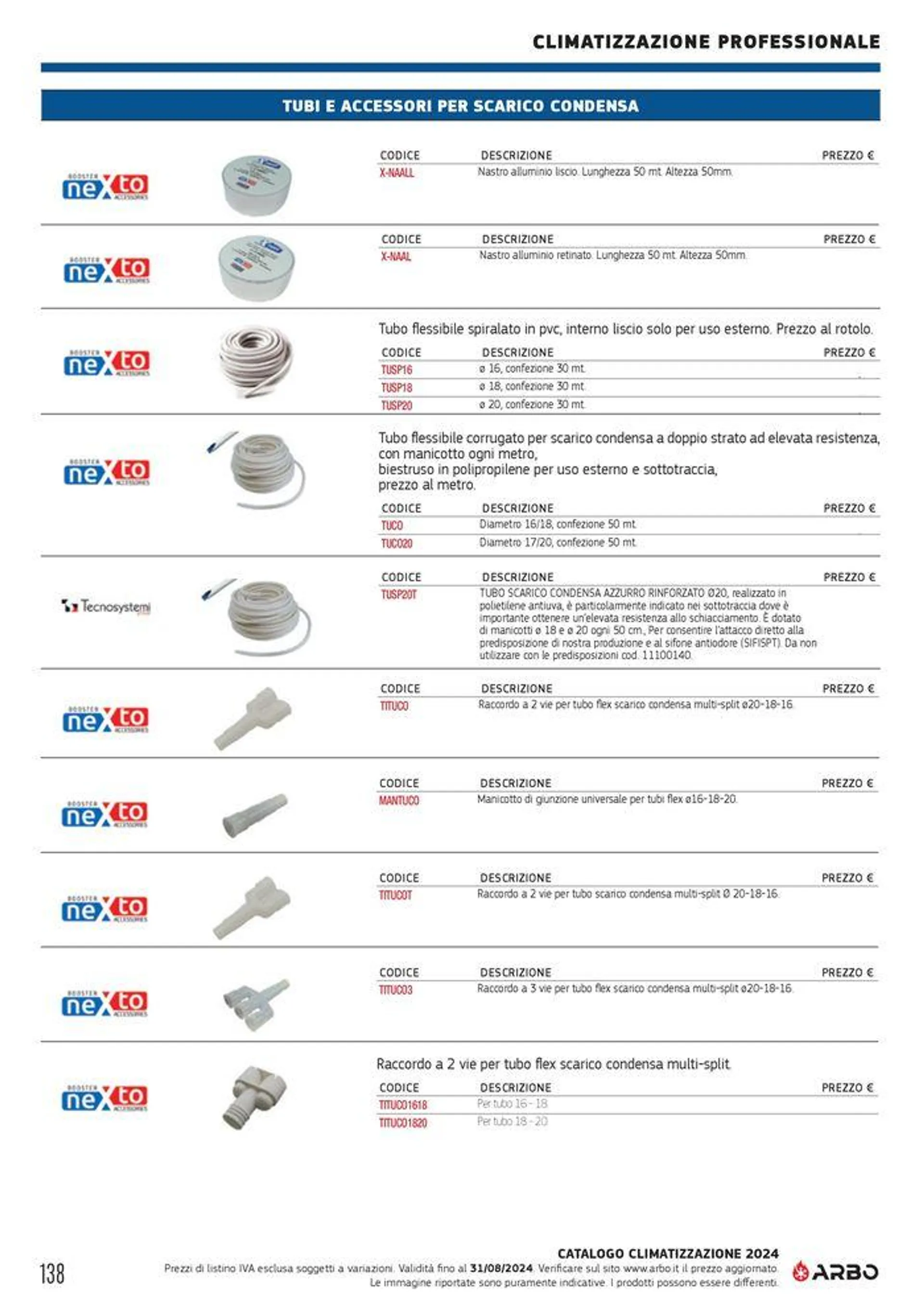 Catalogo climatizzazione 2024 - 138