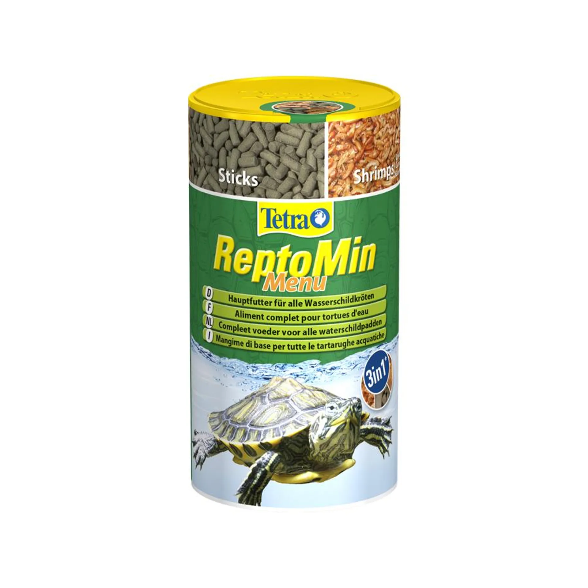 Tetra reptomin menu