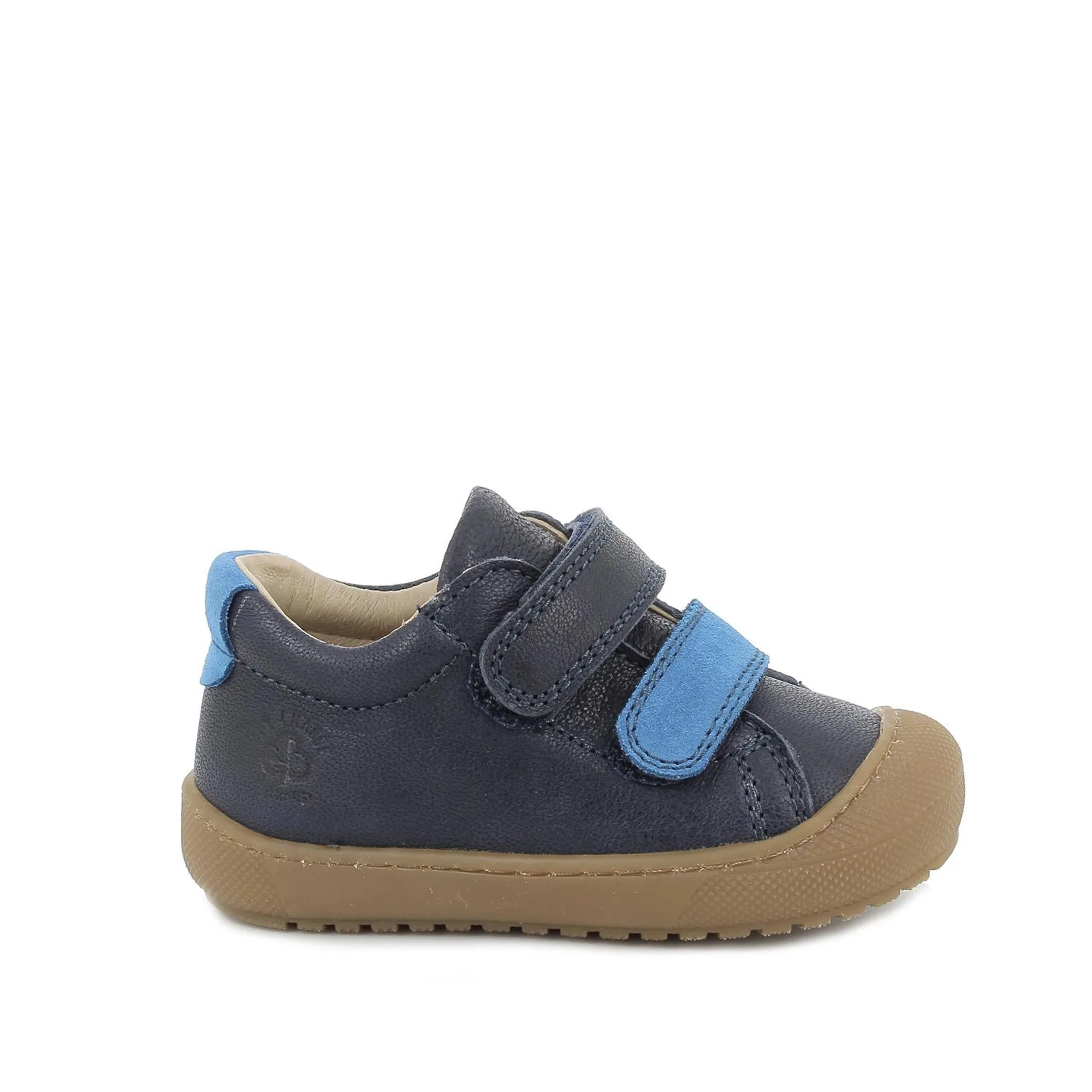 Scarpe in pelle da bambino navy