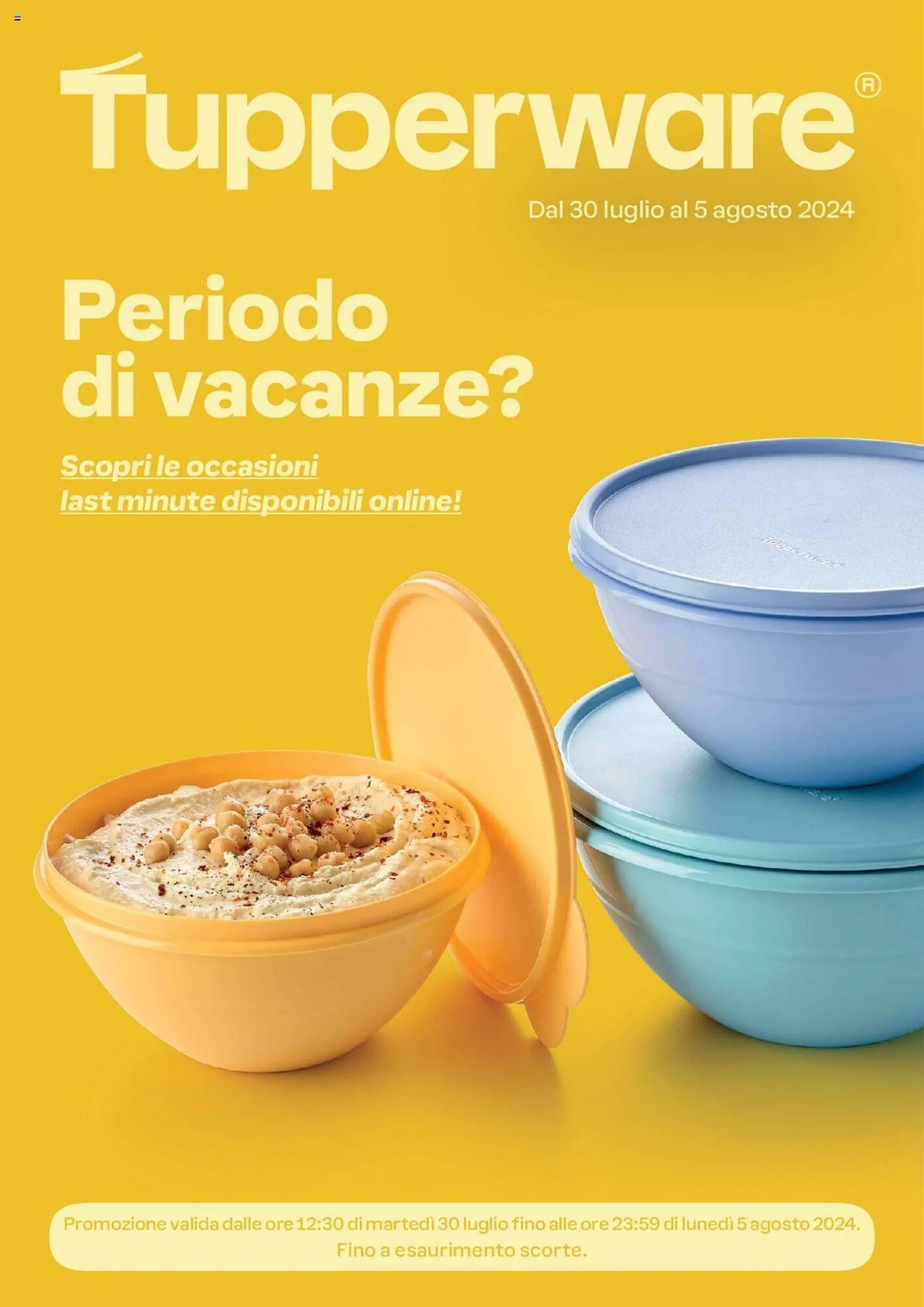 Volantino Tupperware - 1