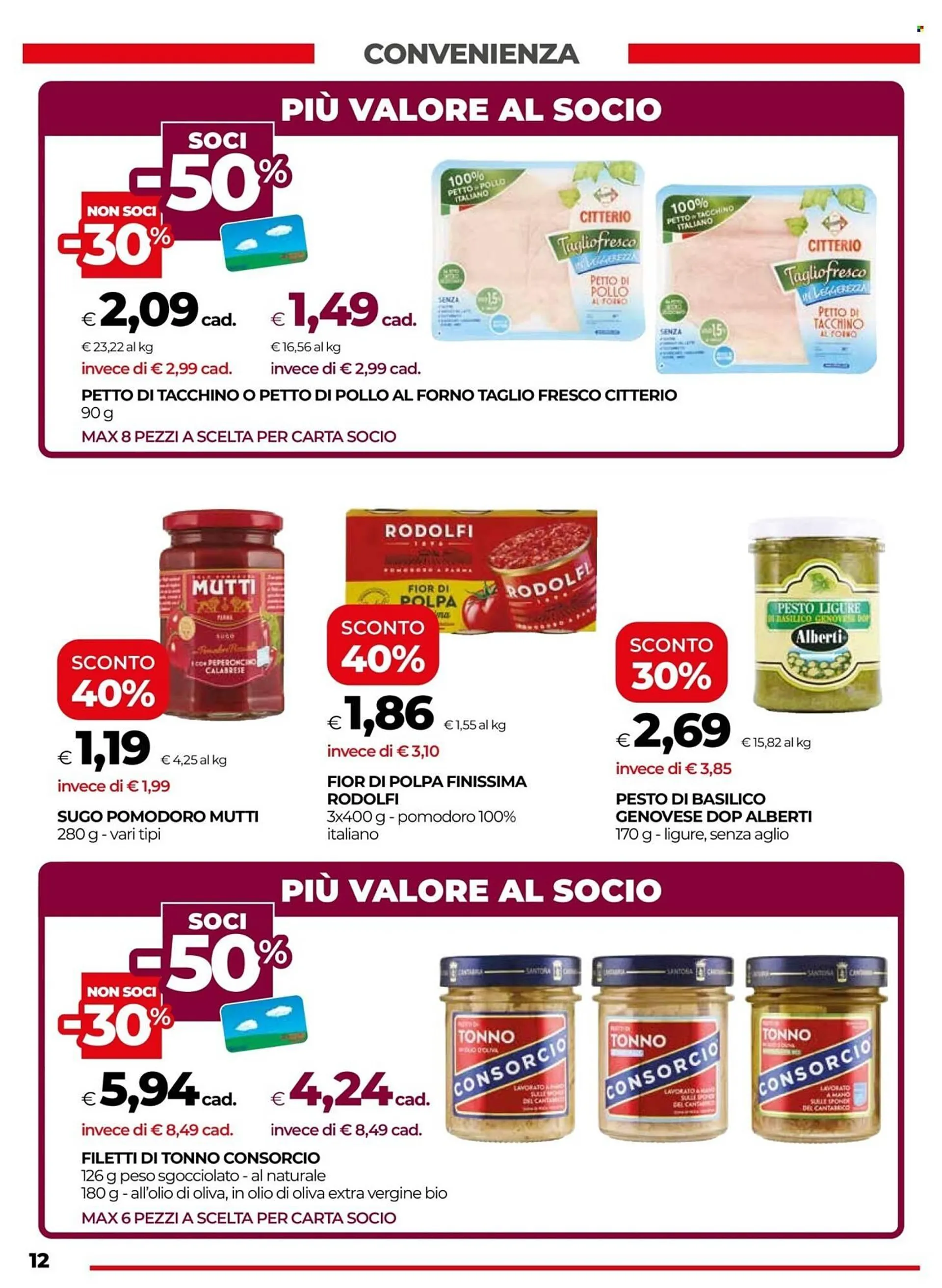 Volantino Unicoop da 22 aprile a 6 maggio di 2025 - Pagina del volantino 12