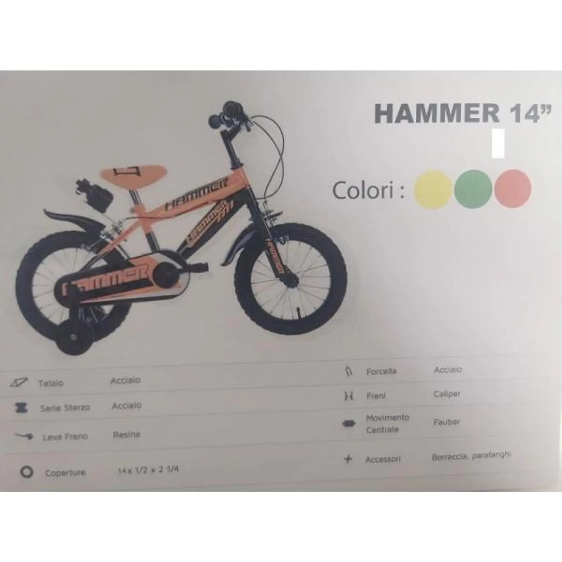 BKT BICI HAMMER 14