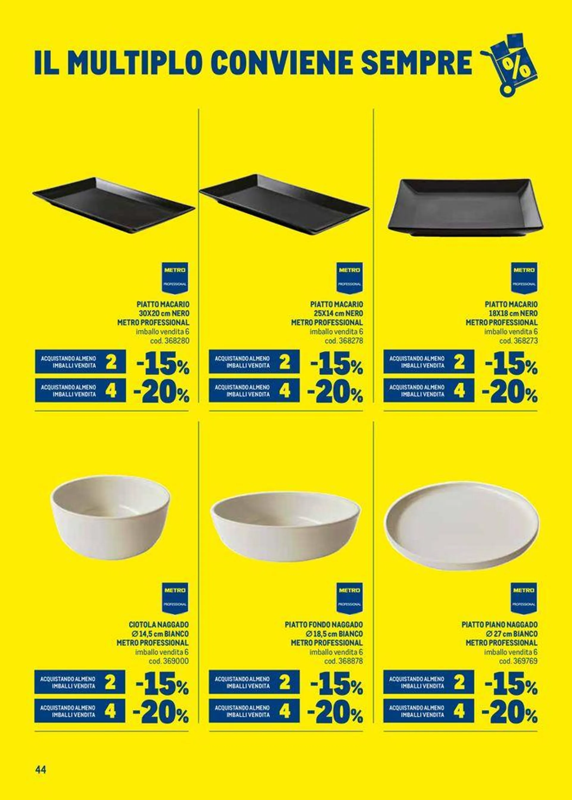Il multiplo conviene sempre da 27 giugno a 9 ottobre di 2024 - Pagina del volantino 44