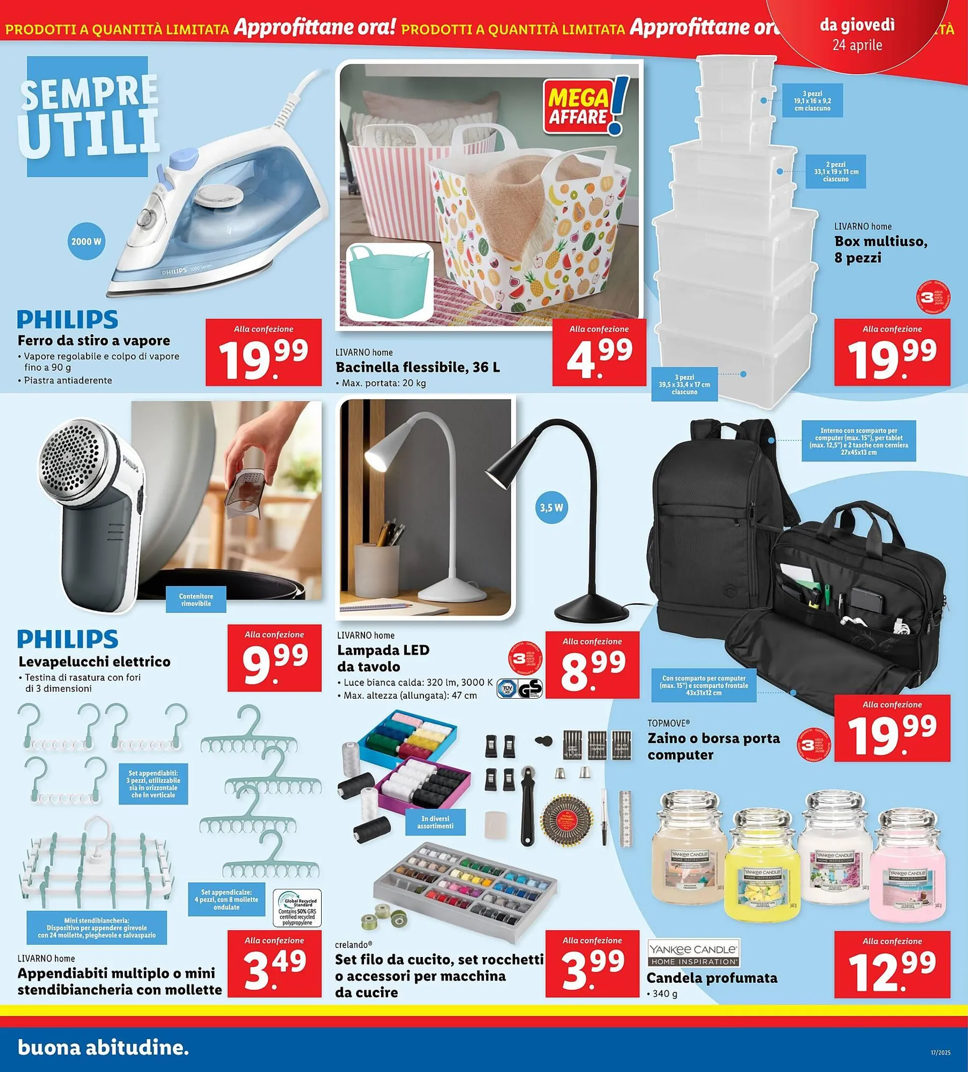 Volantino Lidl da 21 aprile a 27 aprile di 2025 - Pagina del volantino 31