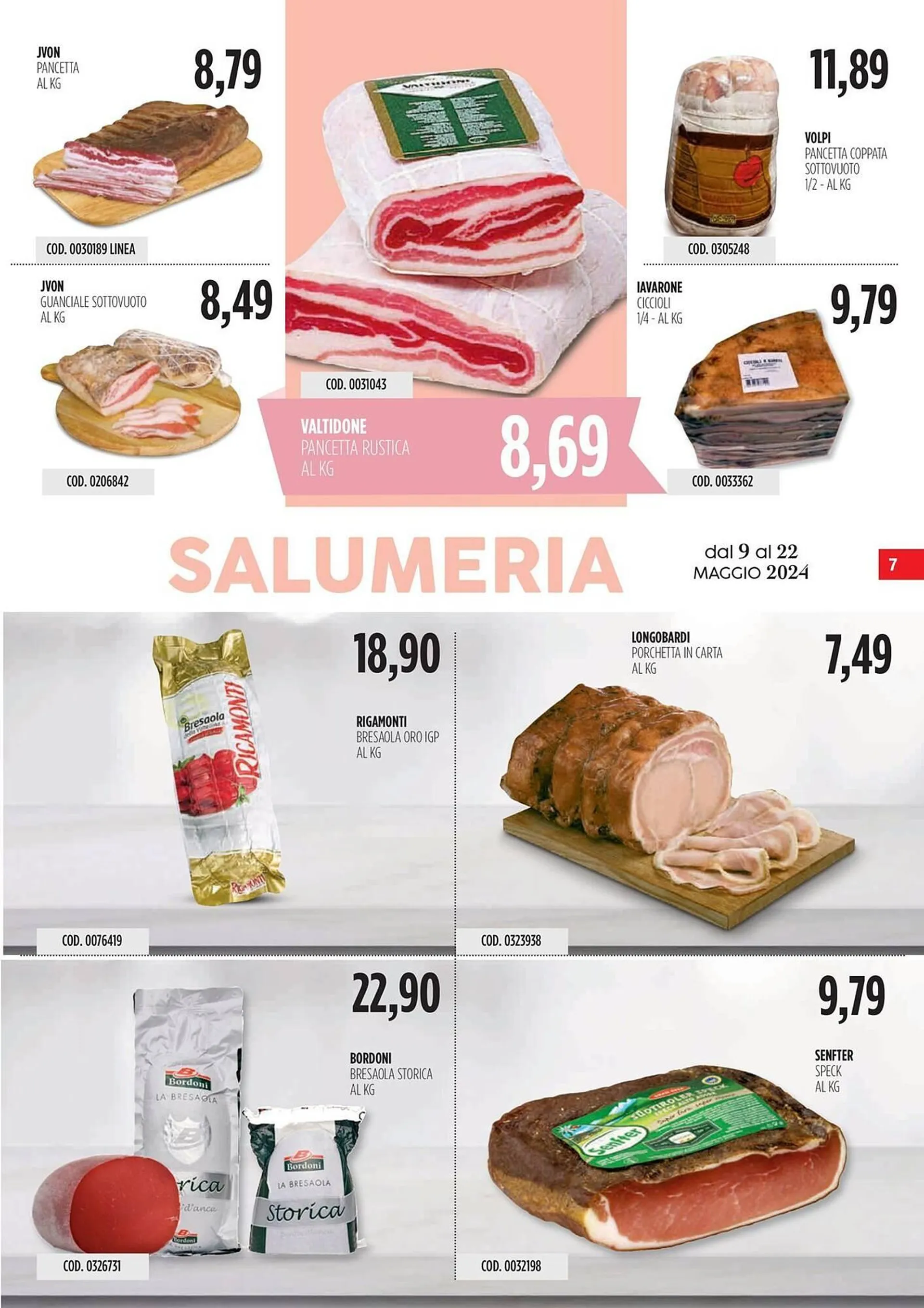 Volantino Carico Cash & Carry da 9 maggio a 22 maggio di 2024 - Pagina del volantino 7