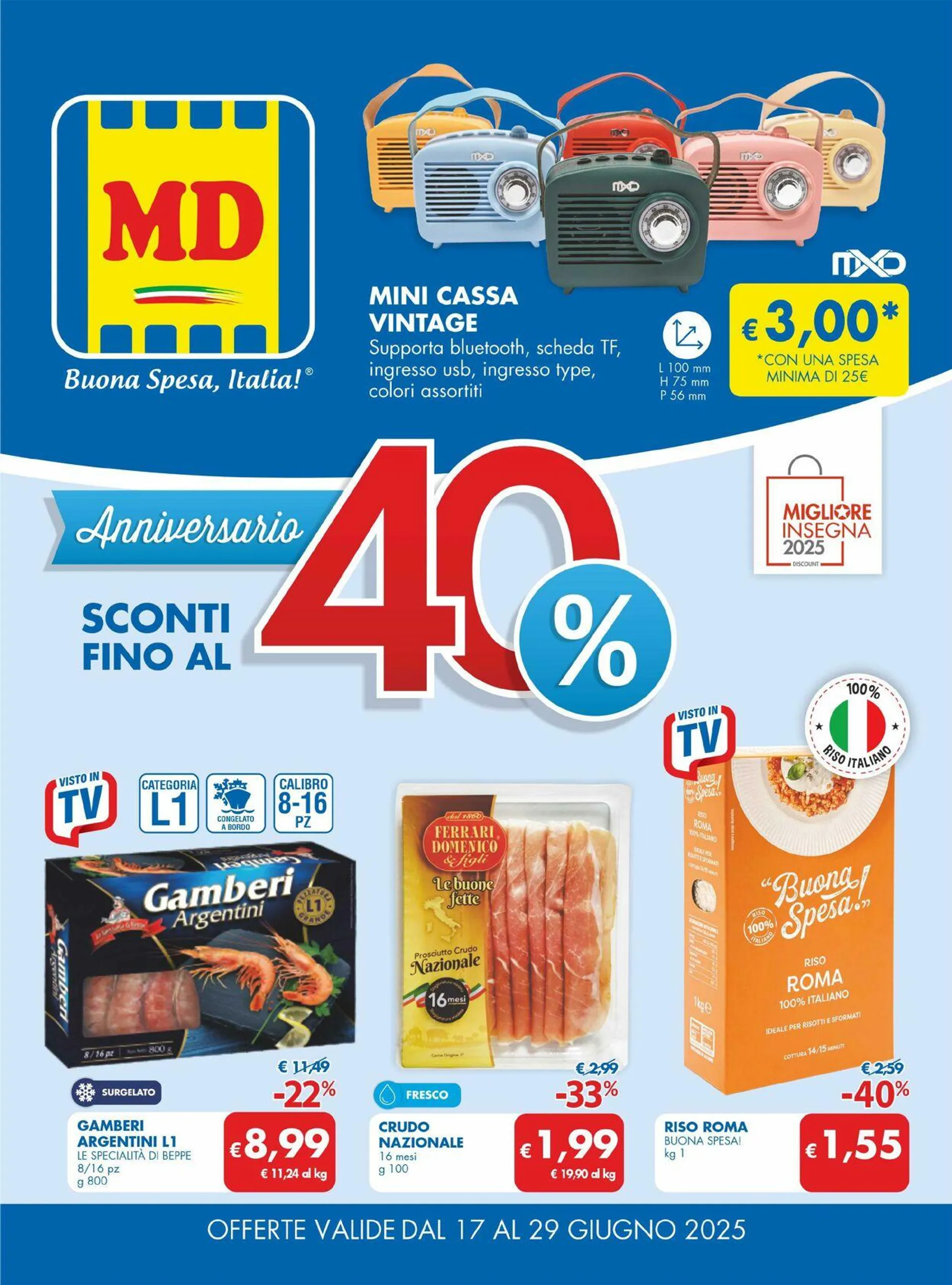 MD Discount Volantino attuale - 1