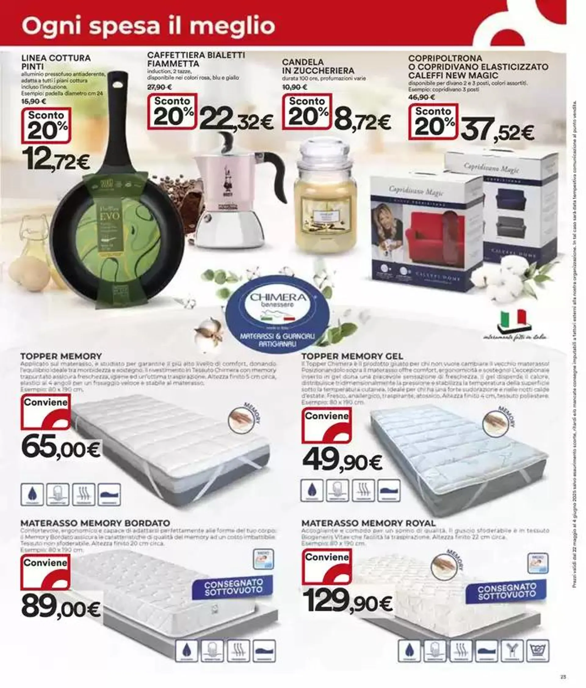 Sconti fino al 50 % da 22 maggio a 4 giugno di 2025 - Pagina del volantino 23