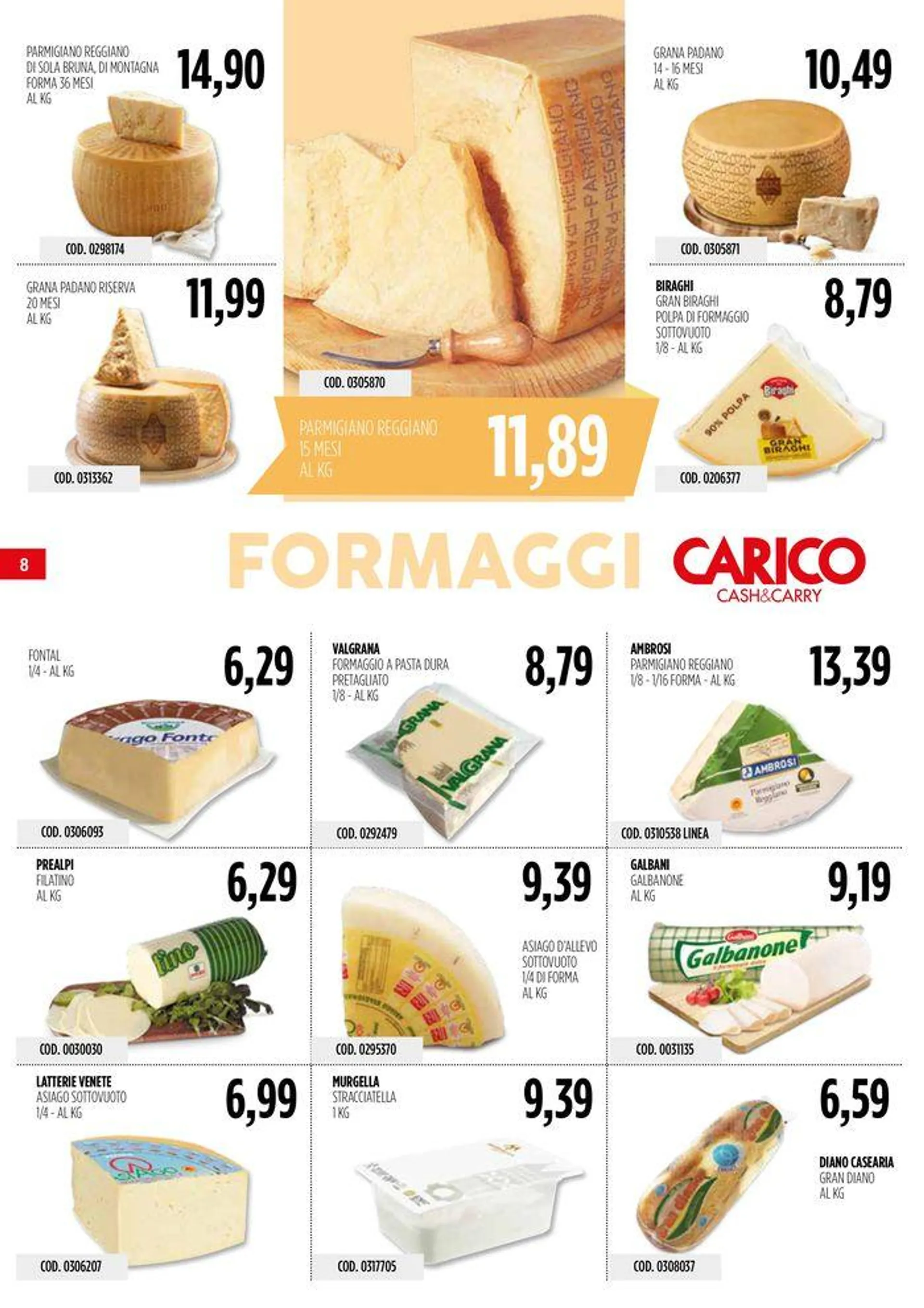 Carico Cash & Carry  da 23 maggio a 5 giugno di 2024 - Pagina del volantino 8