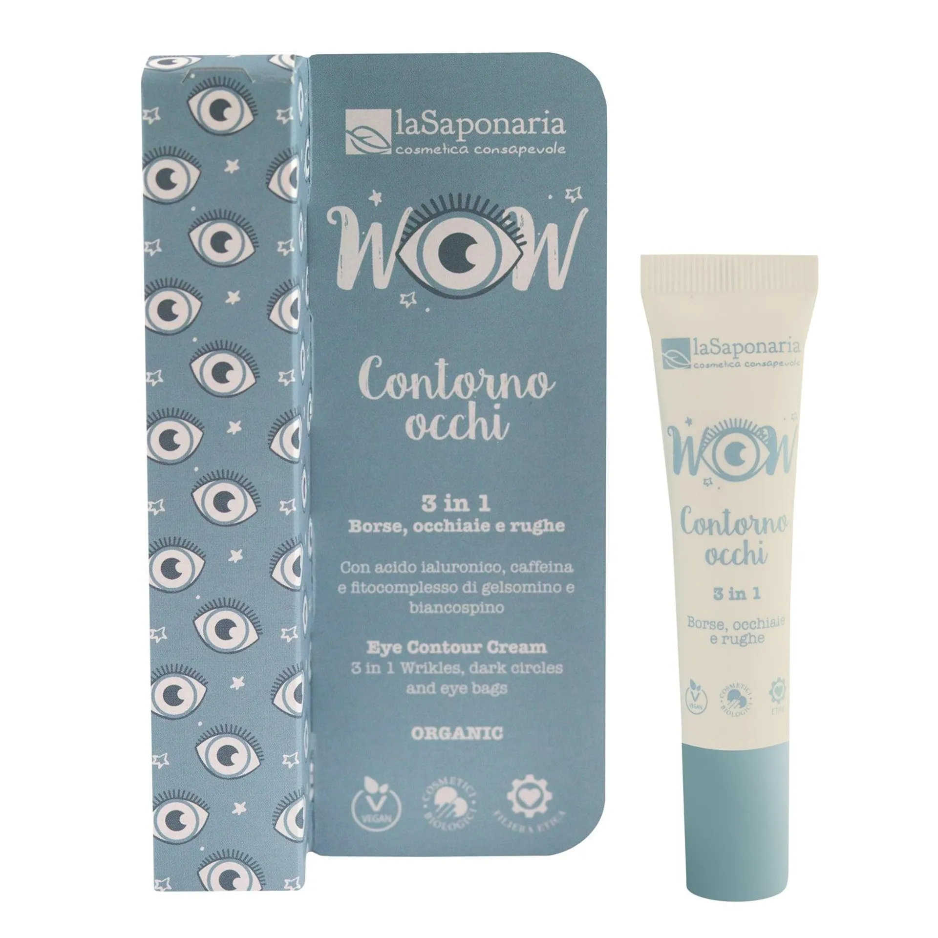 WOW crema contorno occhi 3 in 1