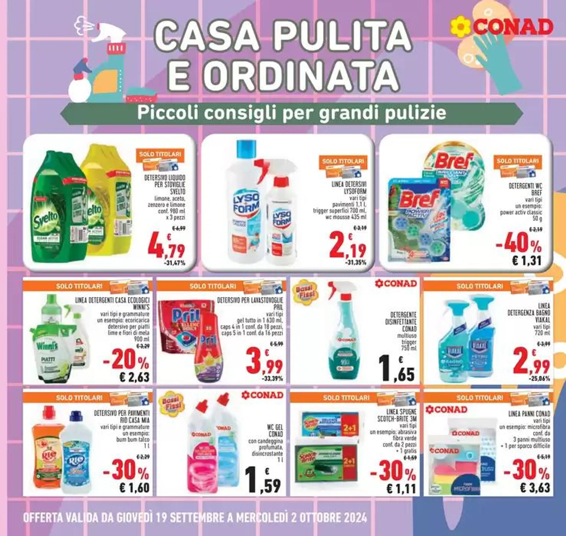 Speciale Conad da 19 settembre a 2 ottobre di 2024 - Pagina del volantino 22