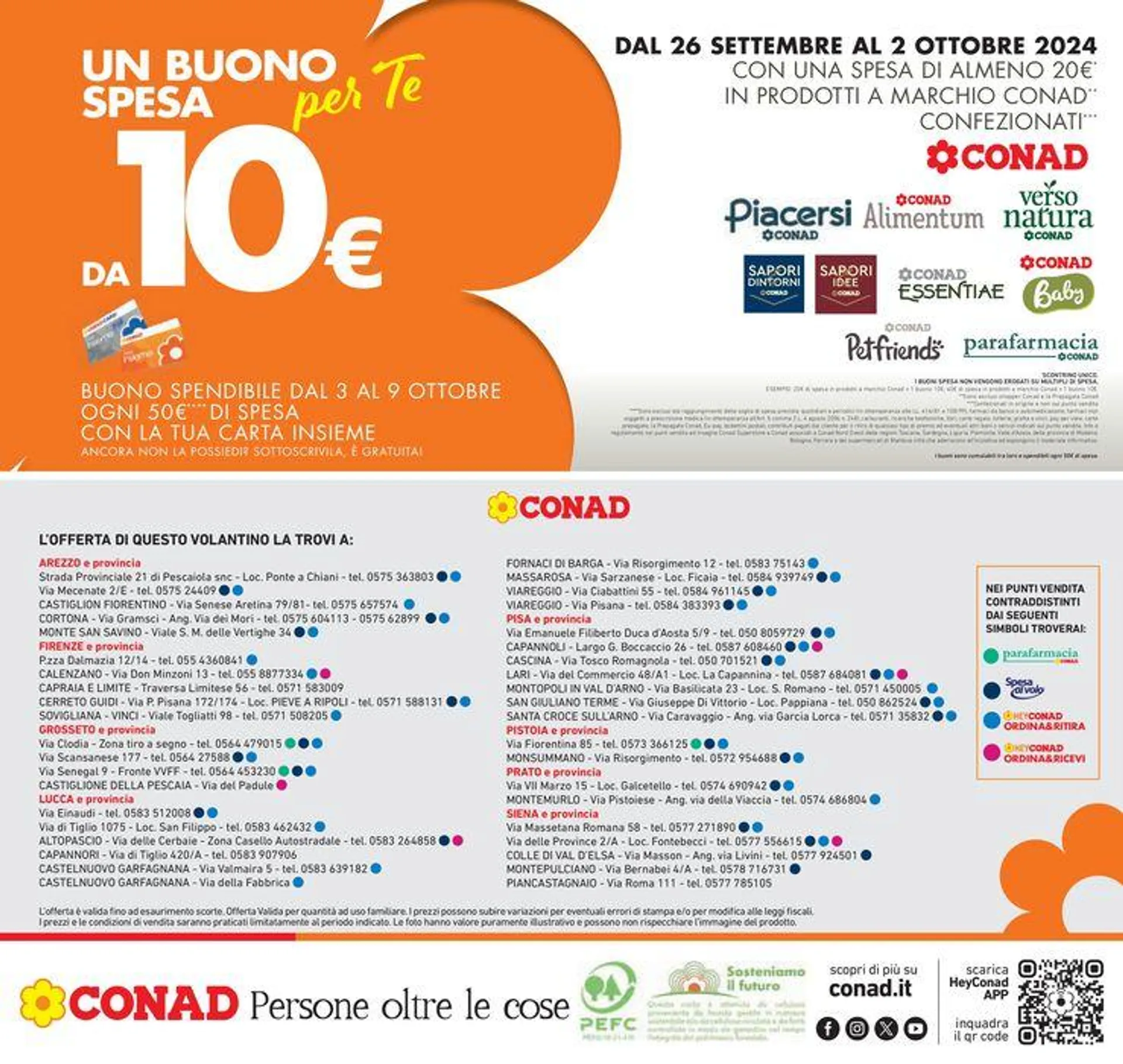 Speciale Conad da 19 settembre a 2 ottobre di 2024 - Pagina del volantino 24