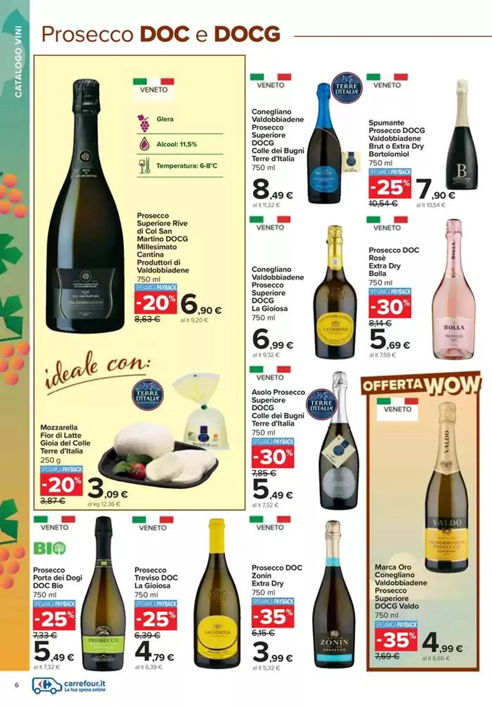 Catalogo vini da 7 ottobre a 10 novembre di 2024 - Pagina del volantino 6