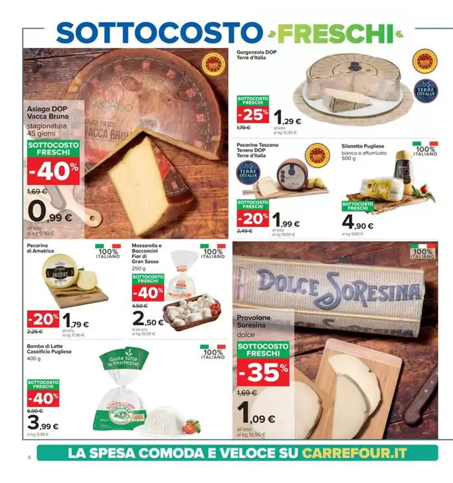 Sottocosto freschi  da 24 ottobre a 7 novembre di 2024 - Pagina del volantino 6