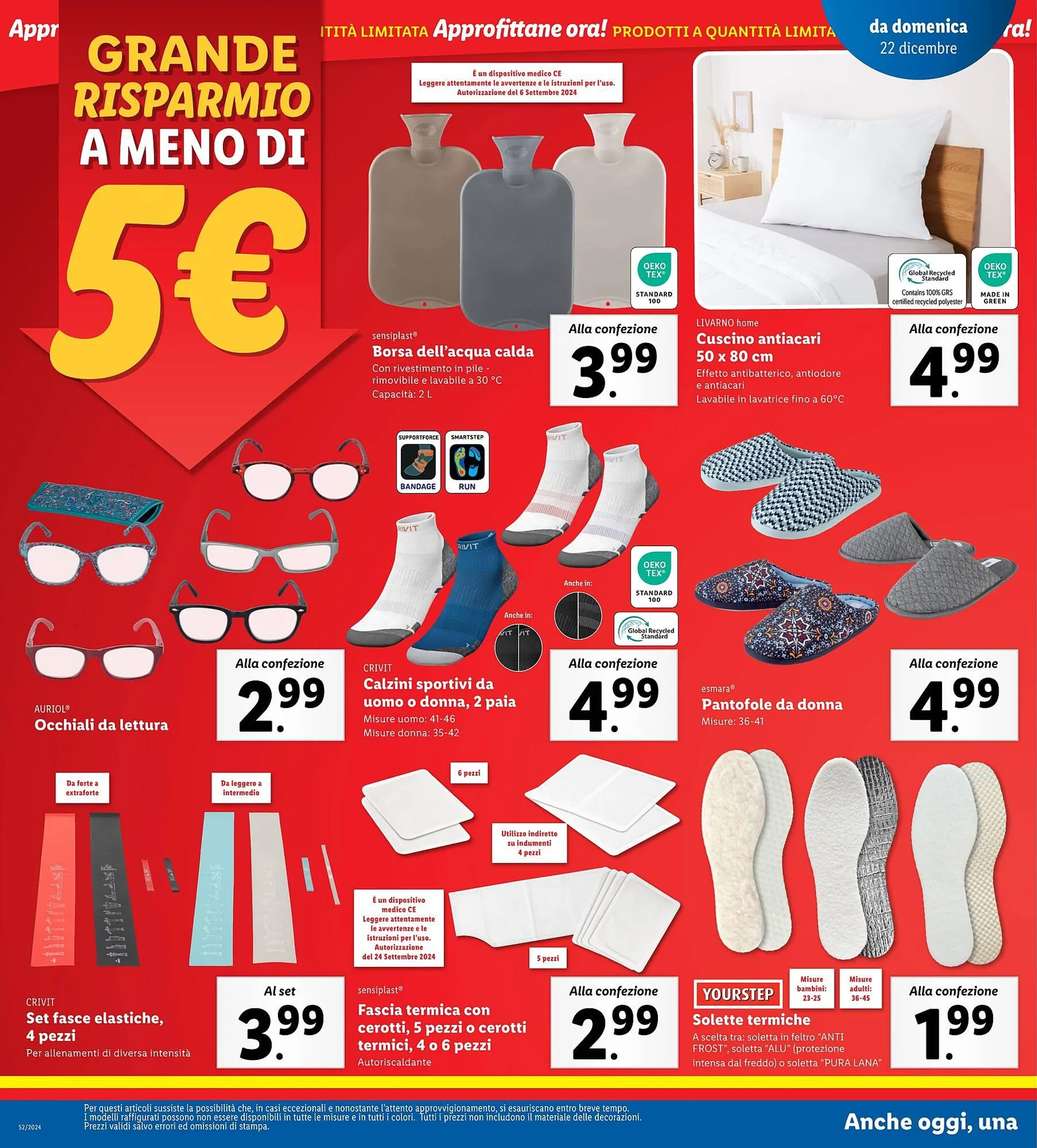 Volantino Lidl da 22 dicembre a 29 dicembre di 2024 - Pagina del volantino 18