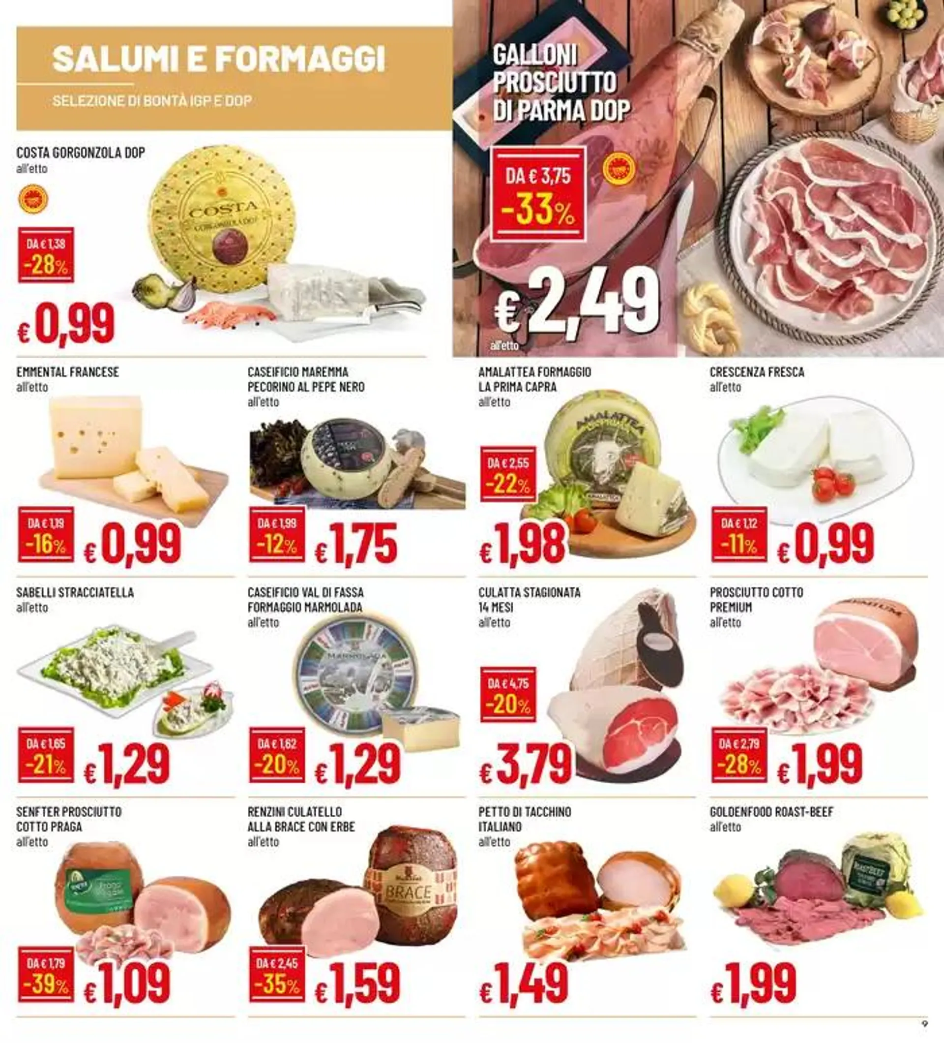 Sconti fino al 50% da 24 aprile a 4 maggio di 2025 - Pagina del volantino 9