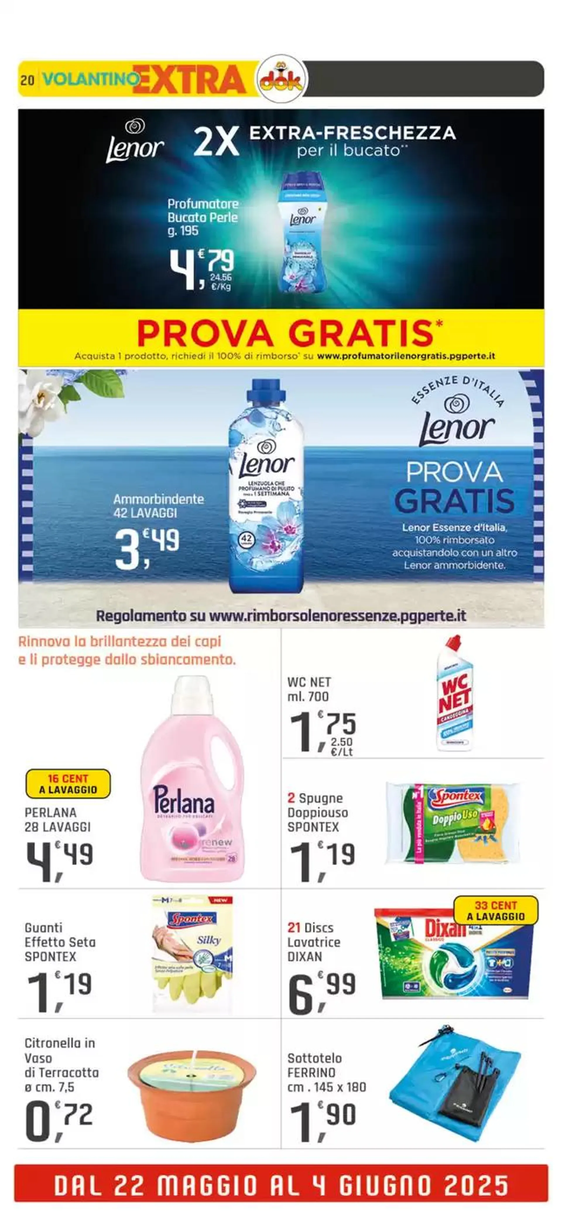 Con 20€ di spesa scontrino unico da 22 maggio a 4 giugno di 2025 - Pagina del volantino 20