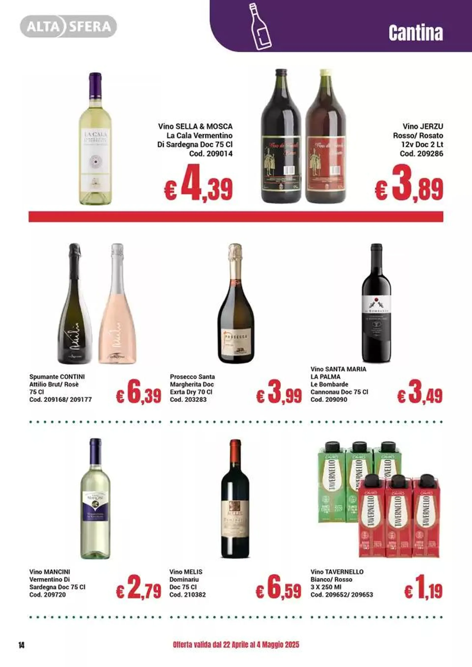 Promo cash da 22 aprile a 4 maggio di 2025 - Pagina del volantino 14