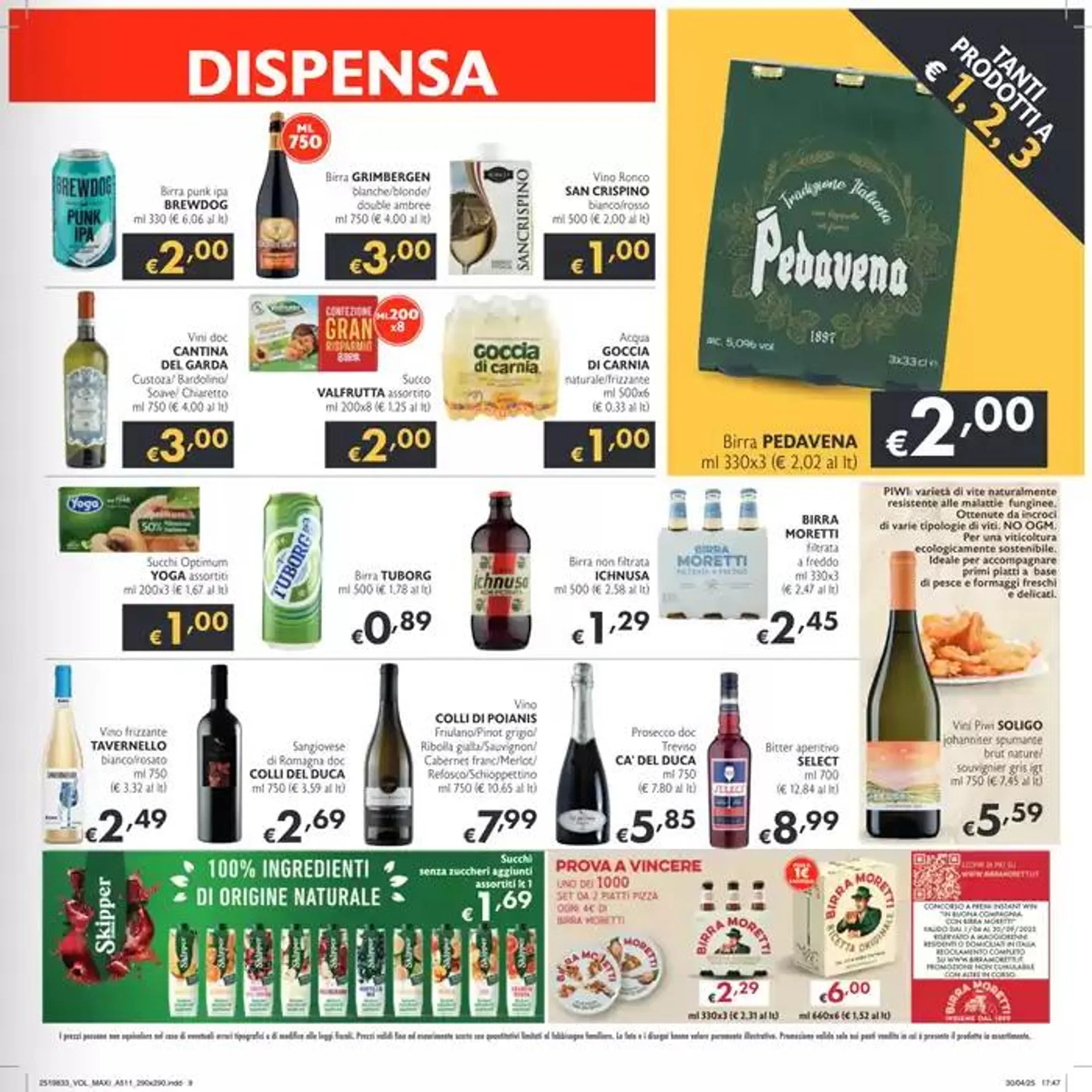 Tanti prodotti a 1. 2. 3€ da 22 maggio a 4 giugno di 2025 - Pagina del volantino 9