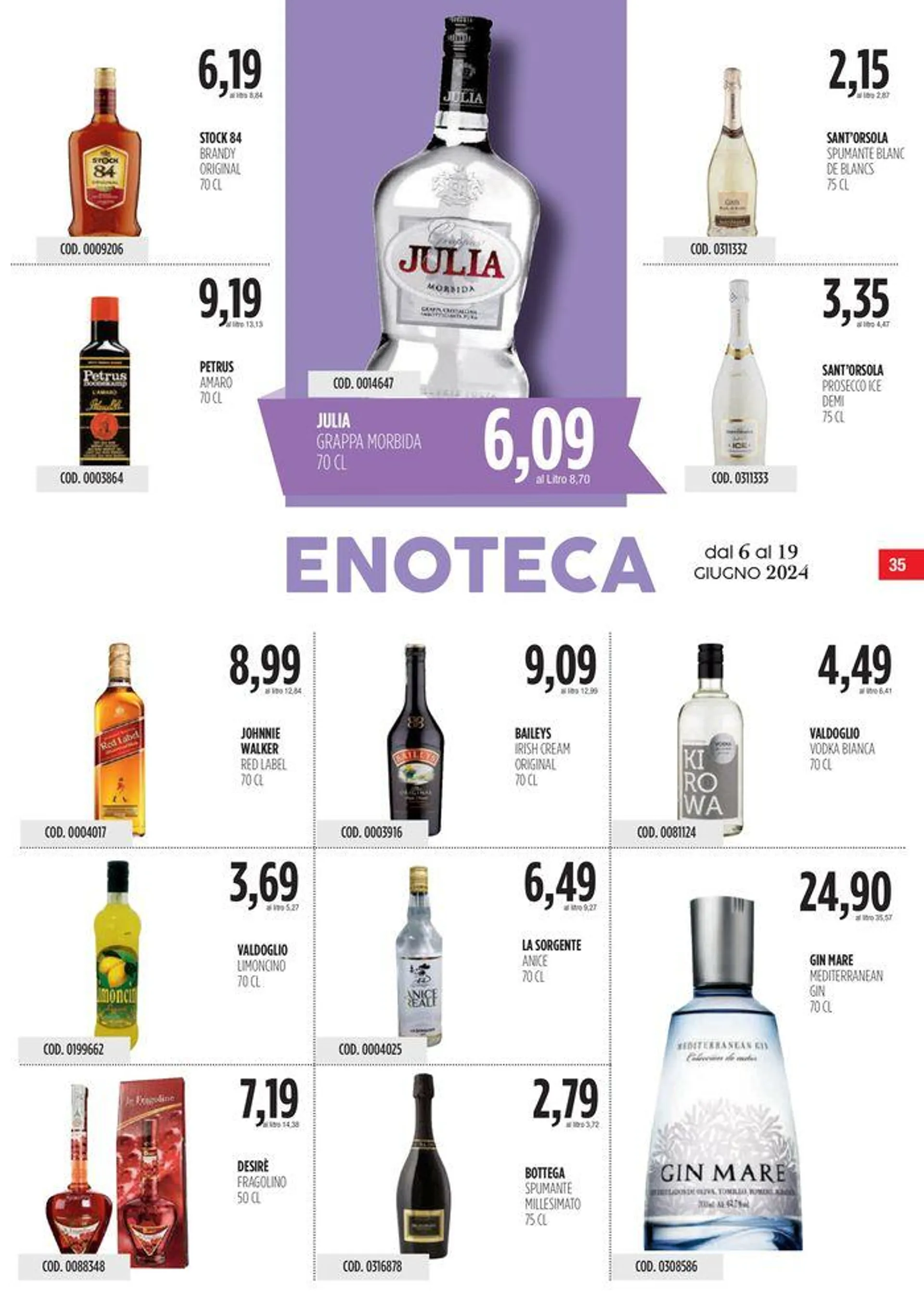 Carico Cash & Carry  da 6 giugno a 19 giugno di 2024 - Pagina del volantino 35