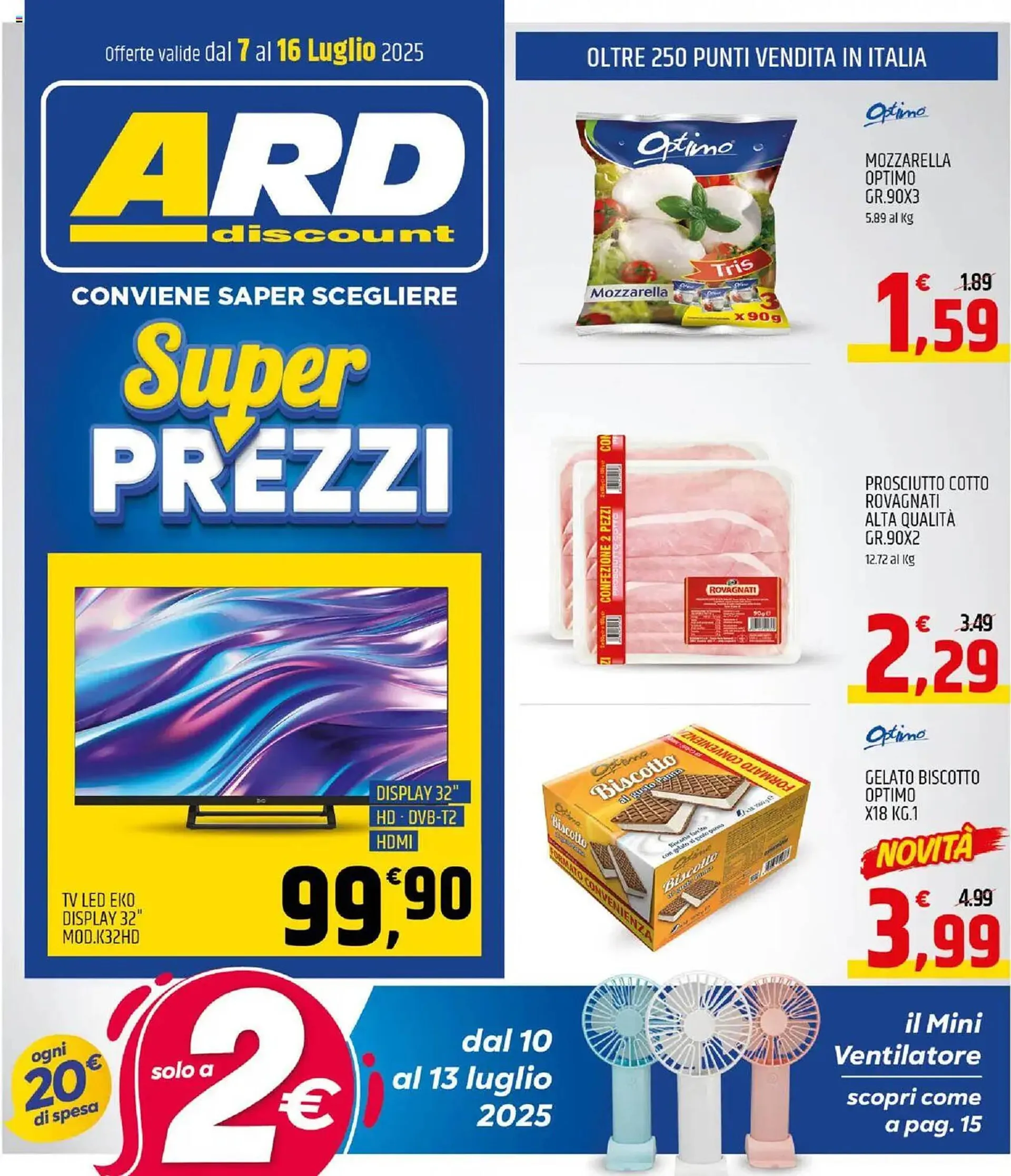 Volantino Ard Discount da 7 luglio a 16 luglio di 2025 - Pagina del volantino 1