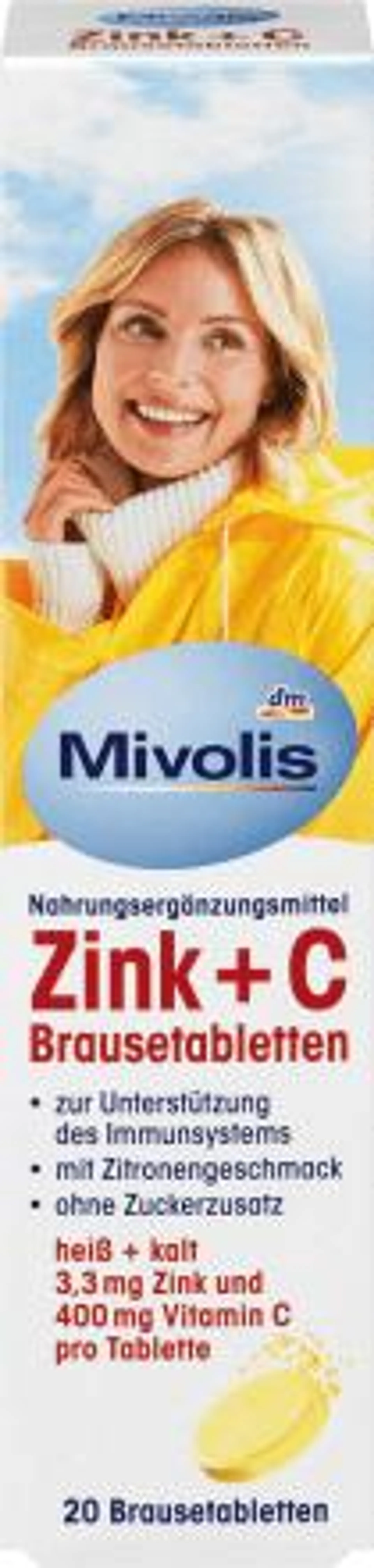 Zinco e vitamina C in compresse effervescenti, 82 g