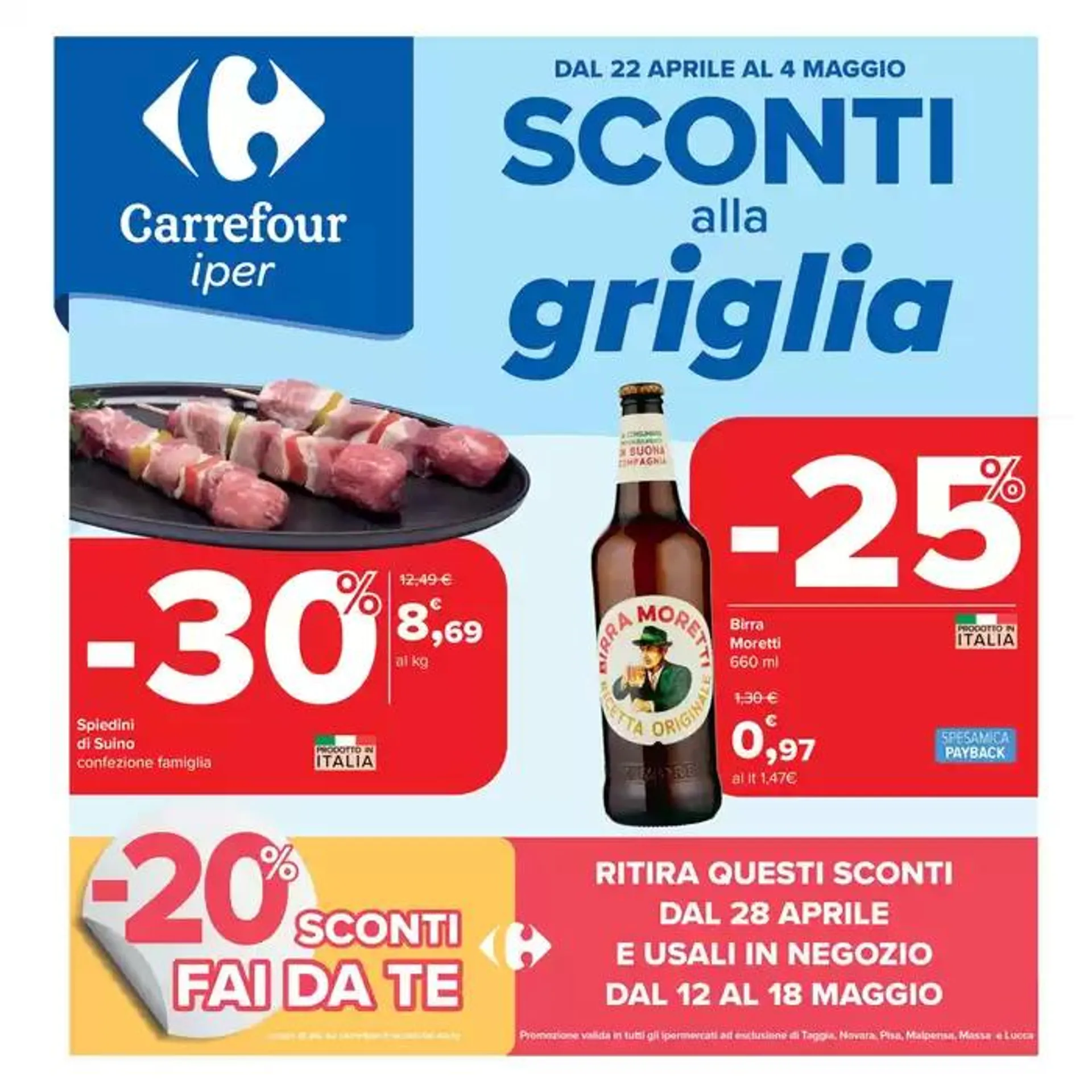Sconti alla griglia - 1