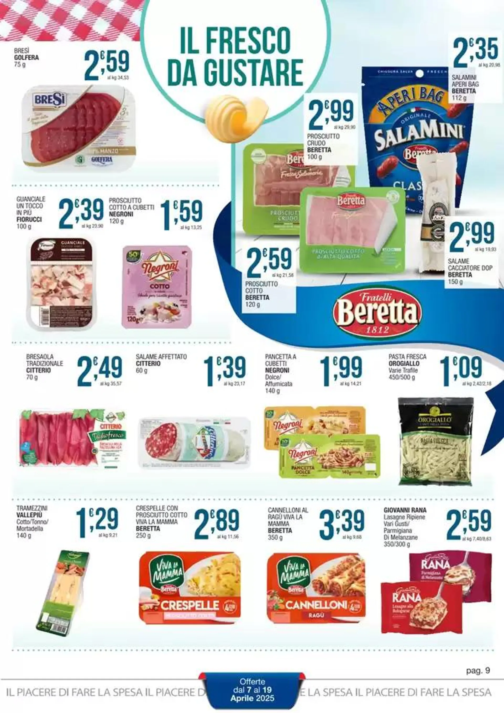 Una Buona Pasqua da 7 aprile a 19 aprile di 2025 - Pagina del volantino 9