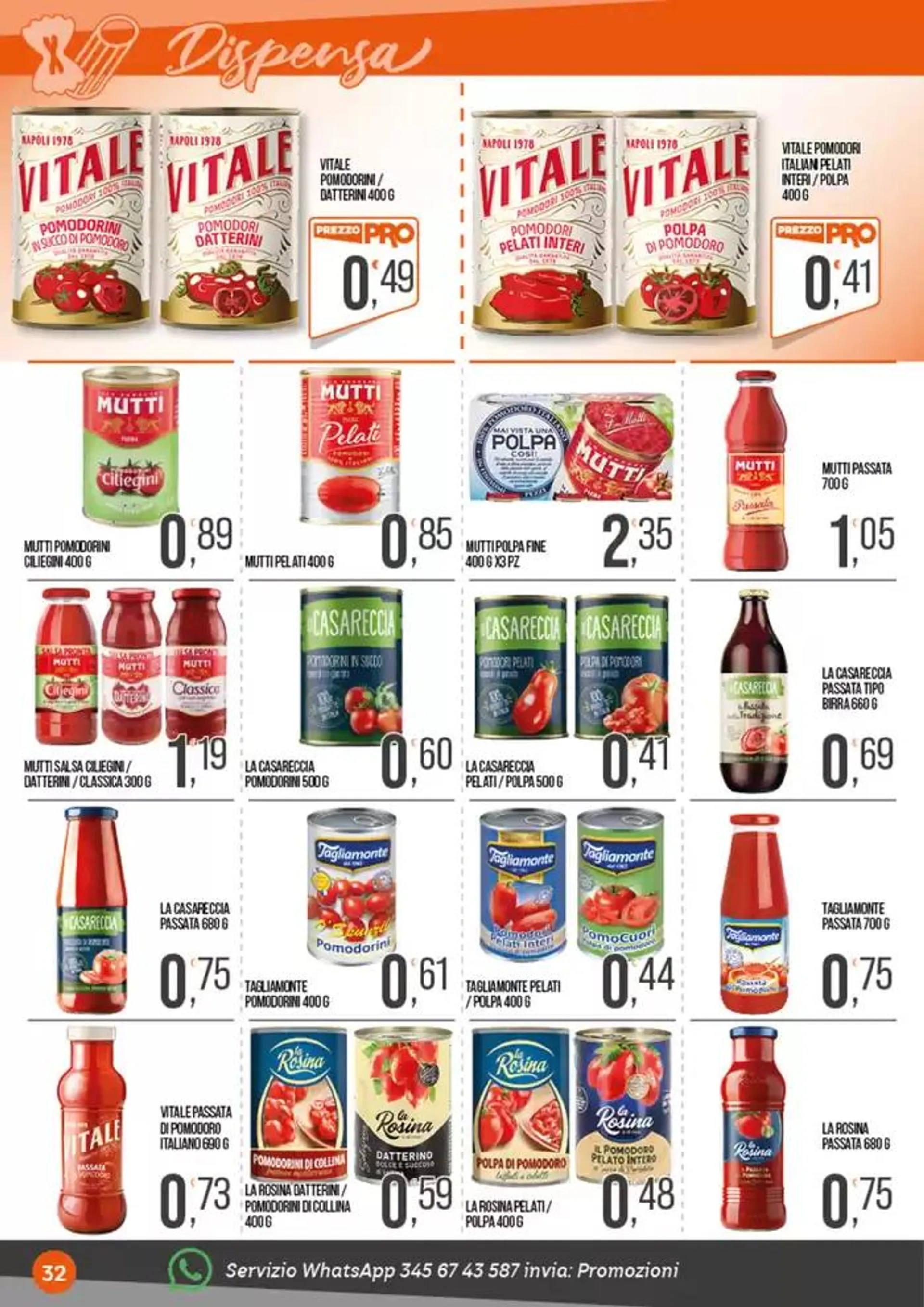 Buona pasqua a prezzi convenienti! da 7 aprile a 27 aprile di 2025 - Pagina del volantino 32