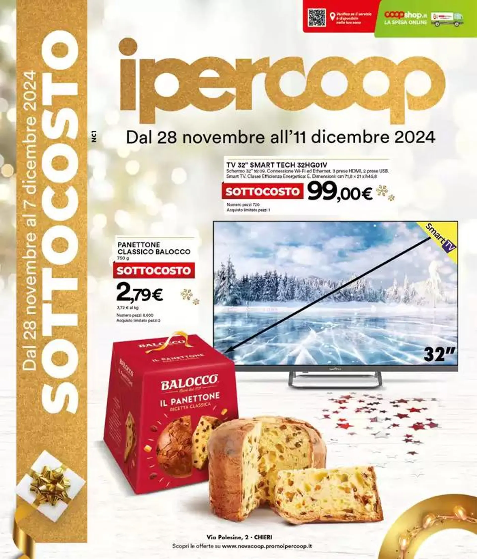 Sottocosto da 28 novembre a 11 dicembre di 2024 - Pagina del volantino 1