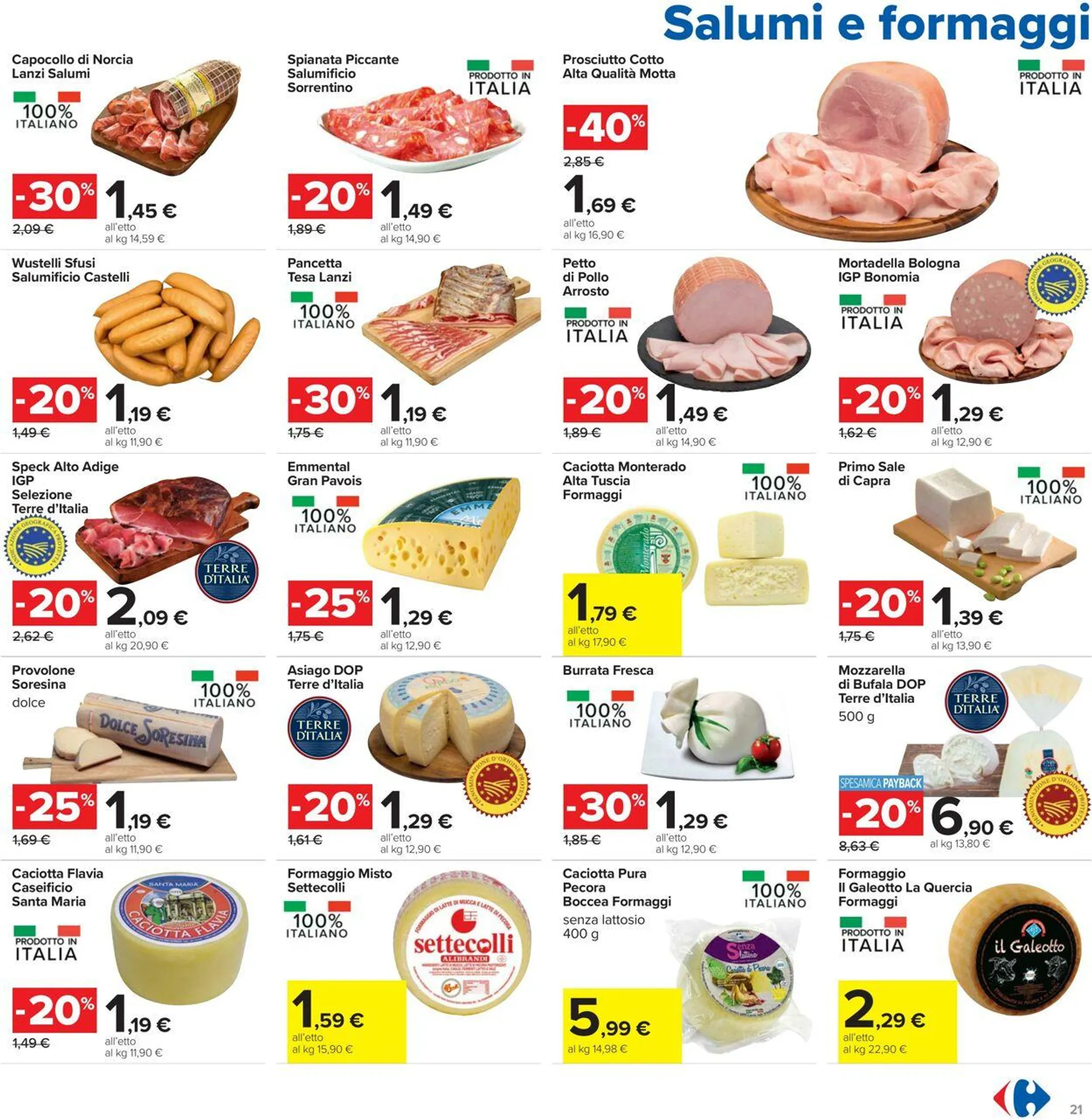 Carrefour Volantino attuale da 24 luglio a 6 agosto di 2025 - Pagina del volantino 21
