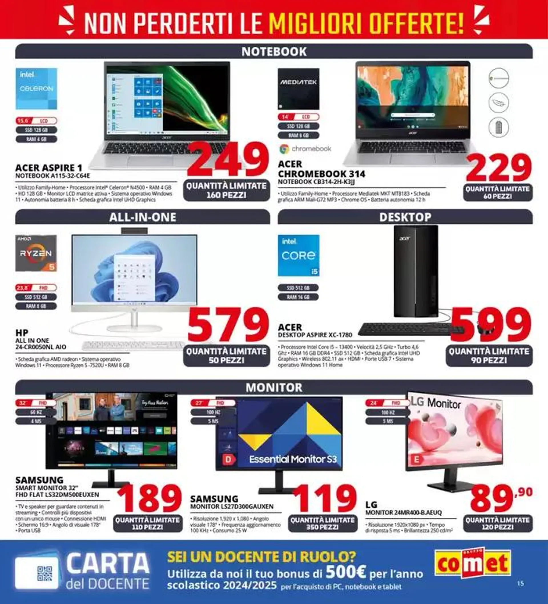 Sorprese tech da Comet! da 17 aprile a 28 aprile di 2025 - Pagina del volantino 15