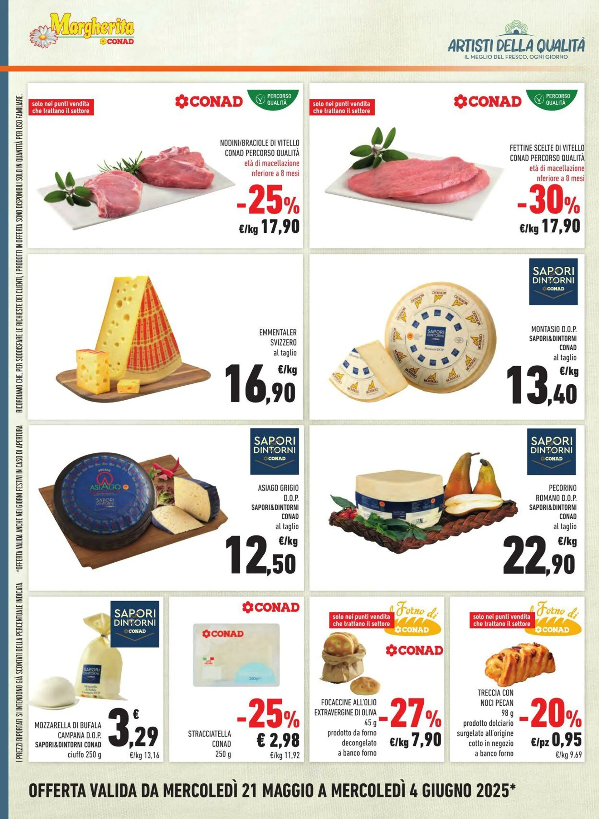 Conad - Margherita - Milano Volantino attuale da 21 maggio a 4 giugno di 2025 - Pagina del volantino 14