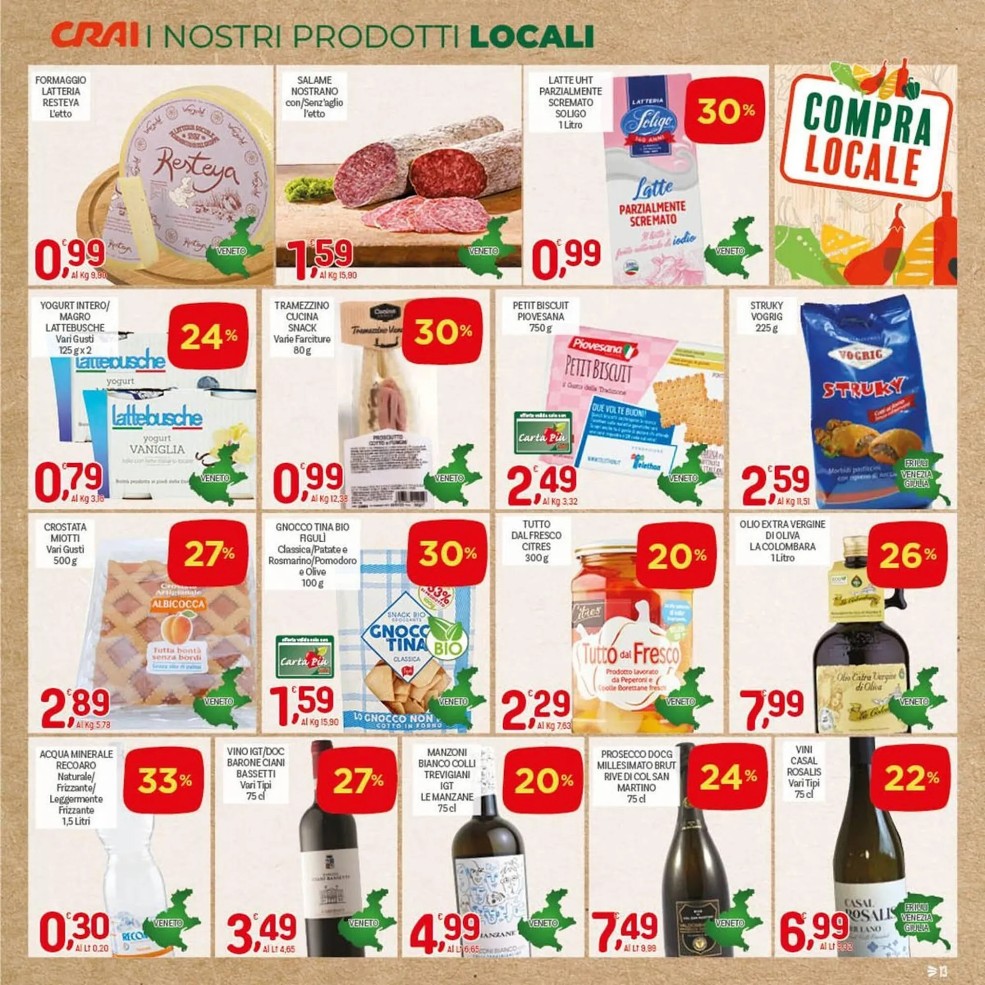 Volantino Crai da 29 maggio a 11 giugno di 2025 - Pagina del volantino 13