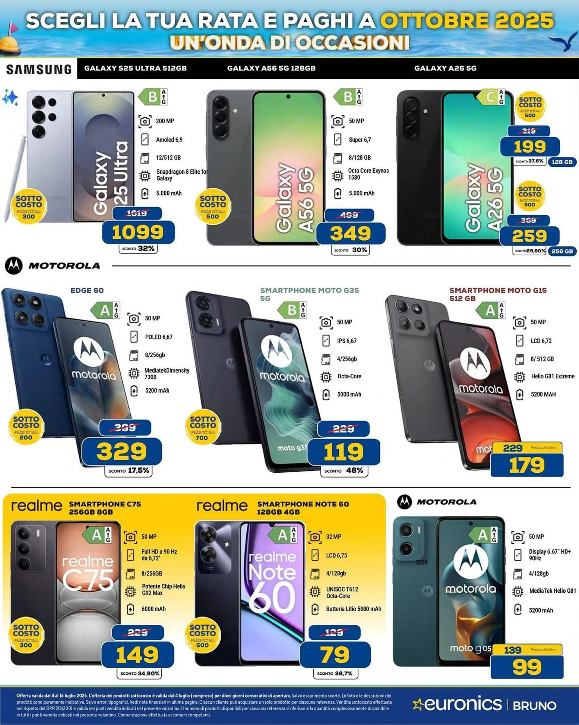 Volantino Euronics da 4 luglio a 16 luglio di 2025 - Pagina del volantino 3
