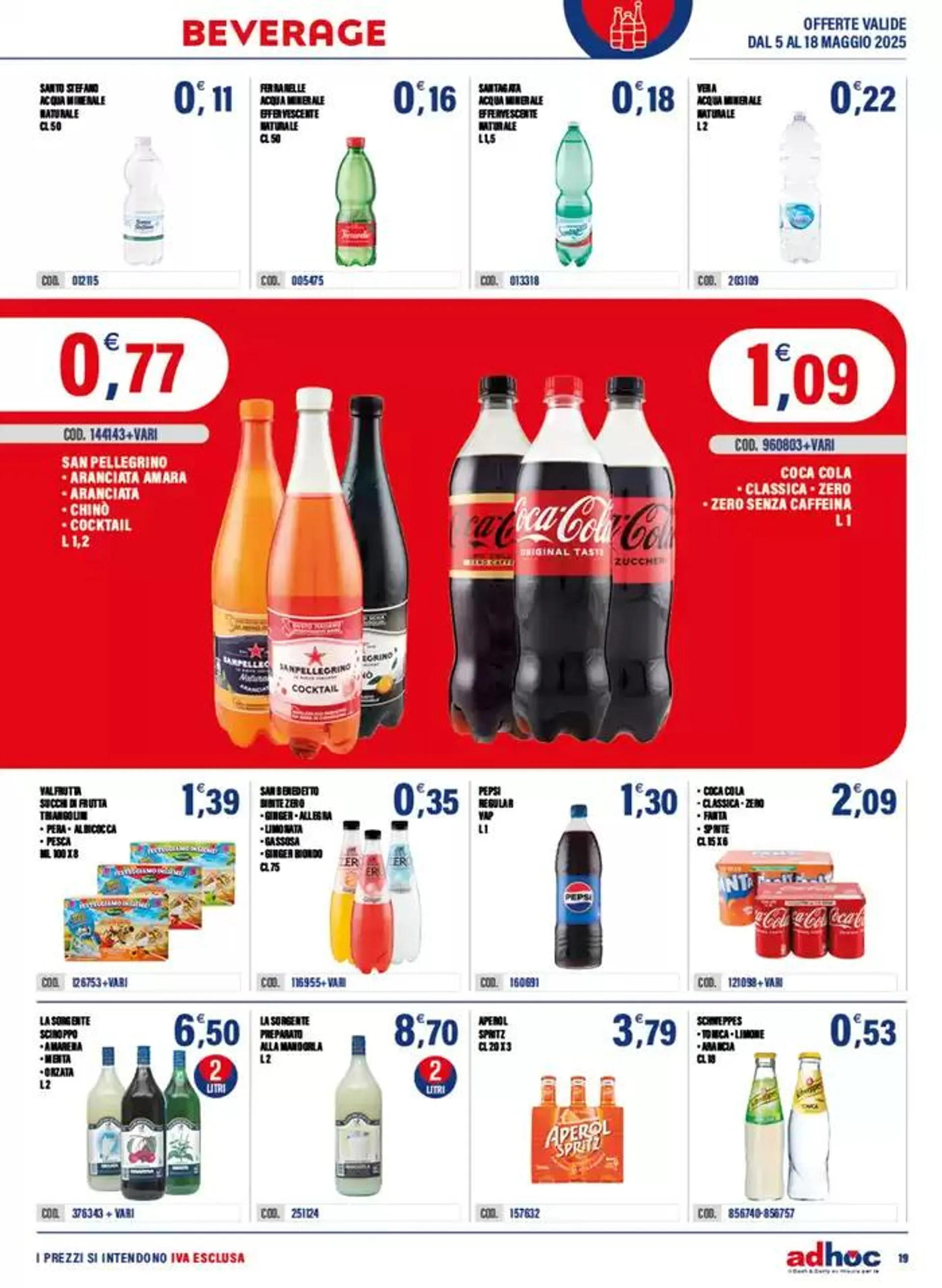 Offerte valide dal 5 al 19 maggio da 5 maggio a 18 maggio di 2025 - Pagina del volantino 19