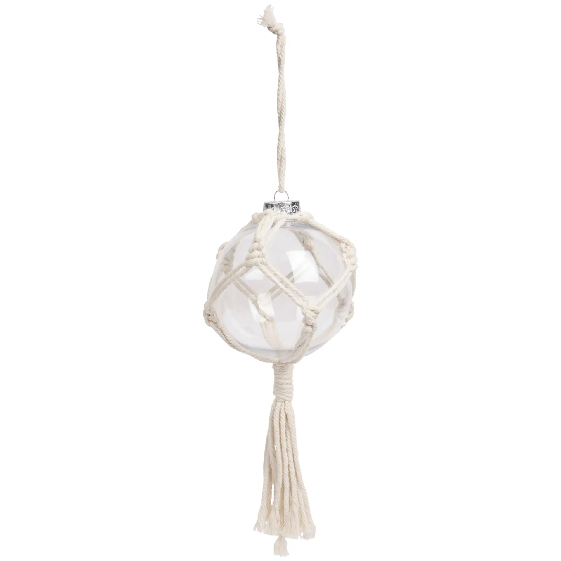 Palla di Natale con macramé Home Accents