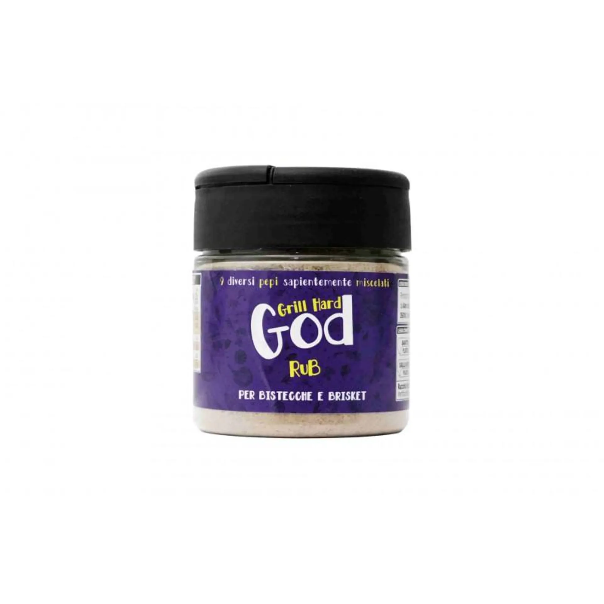 GOD RUB-GRILL HARD-CONFEZIONE 125G