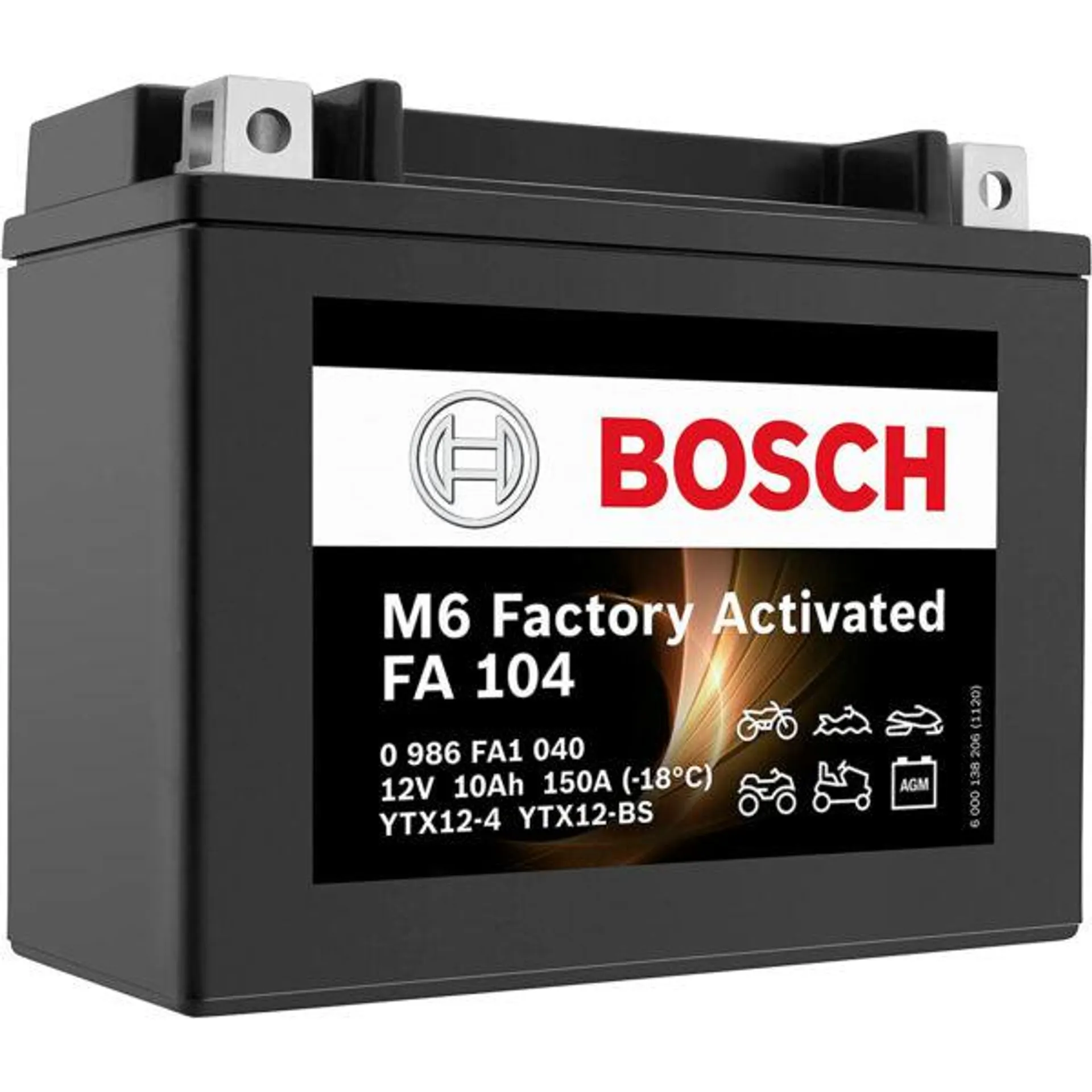 Batteria Bosch moto FA101 Sx