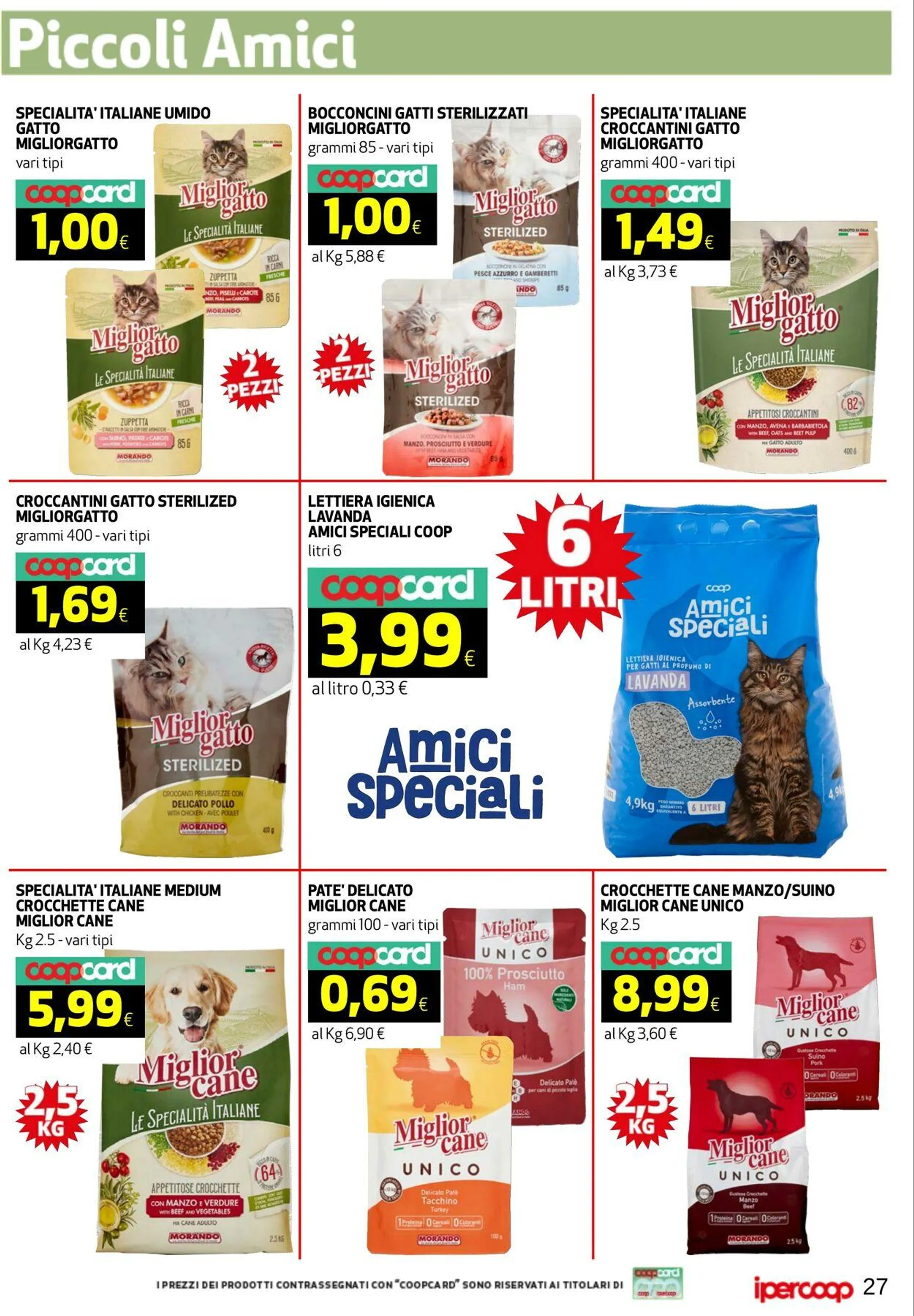 Coop Volantino attuale da 17 luglio a 24 luglio di 2025 - Pagina del volantino 27