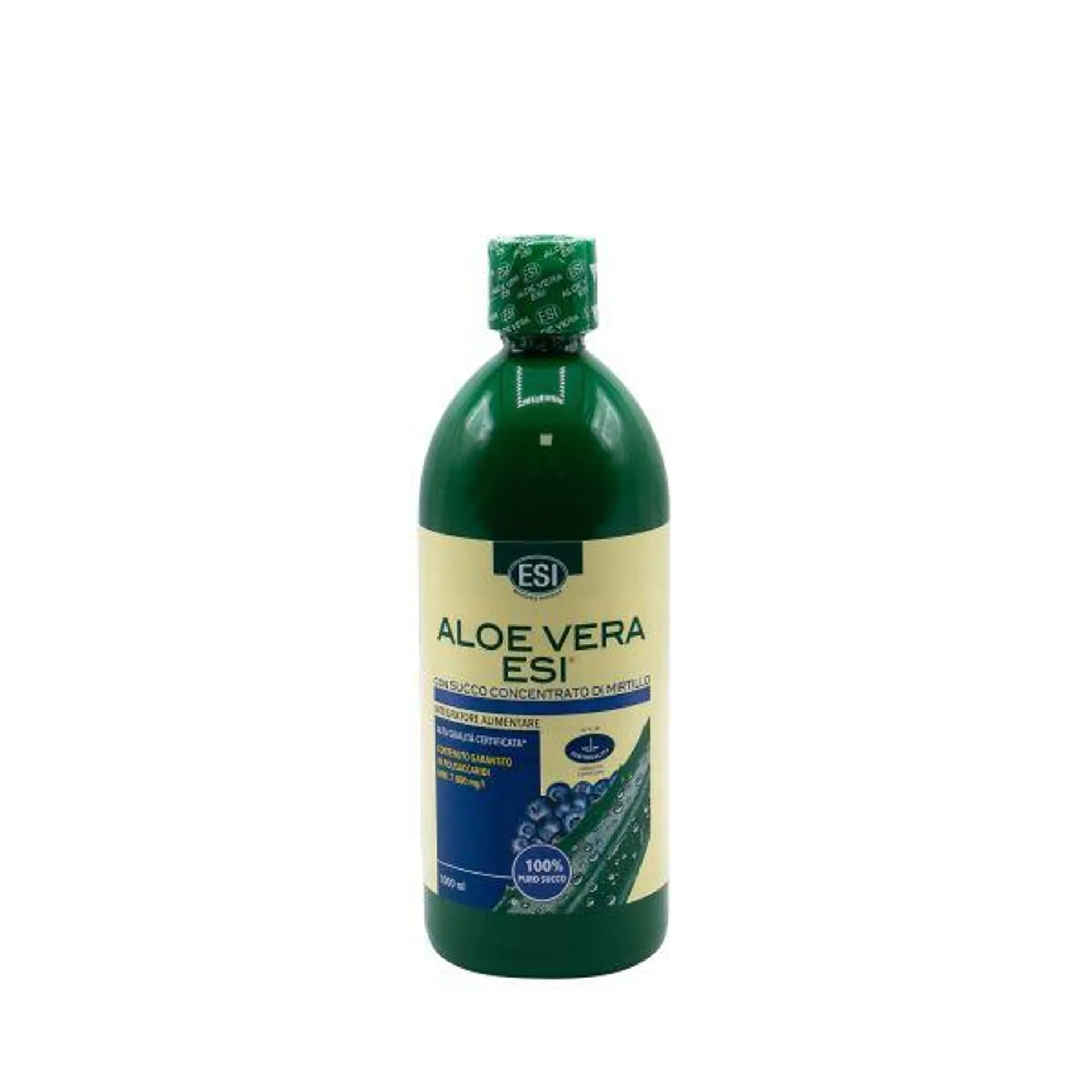 Aloe Vera Succo con Mirtillo ESI 1000 ML